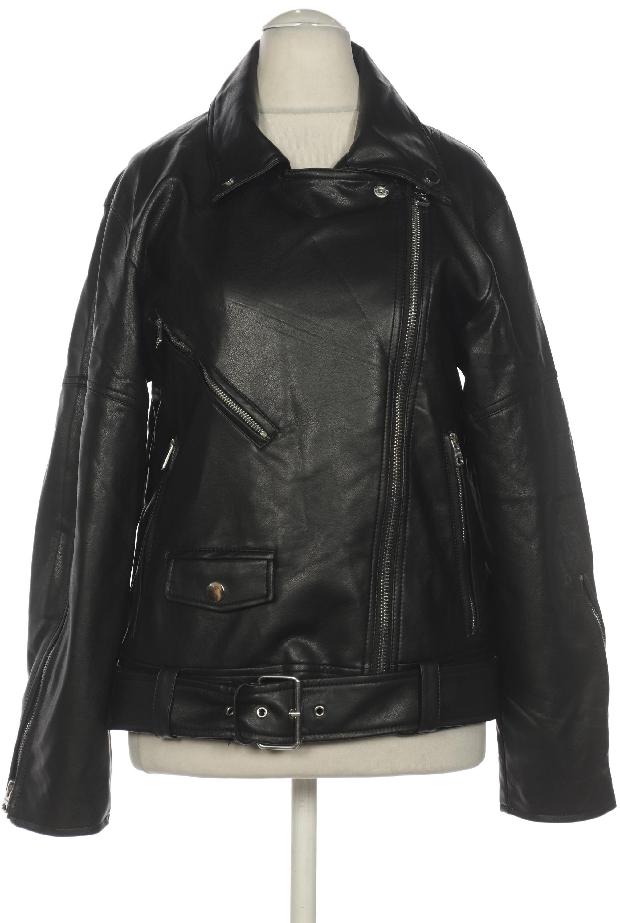 

Pull & Bear Damen Jacke, schwarz, Gr. 36