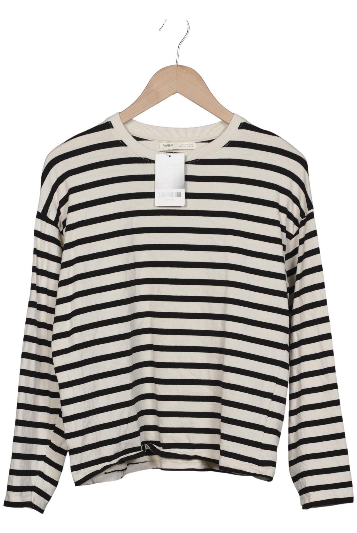 

Pull & Bear Damen Langarmshirt, mehrfarbig, Gr. 36