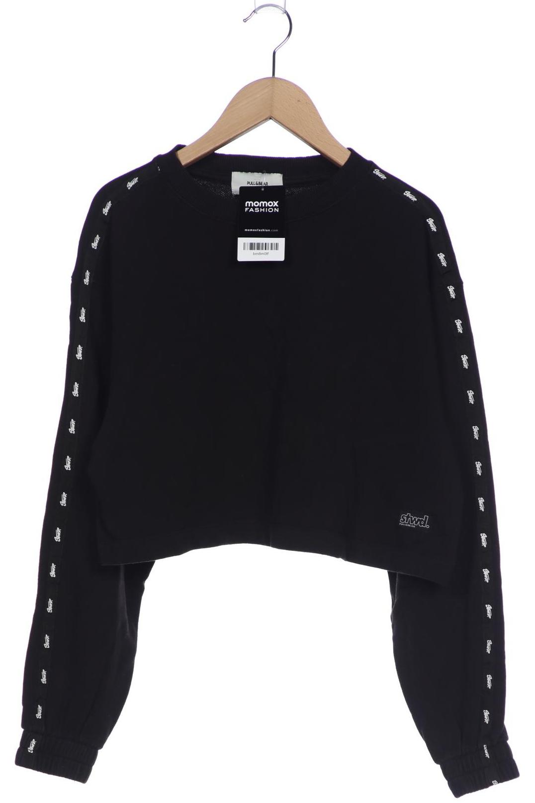 

Pull & Bear Damen Sweatshirt, schwarz, Gr. 36