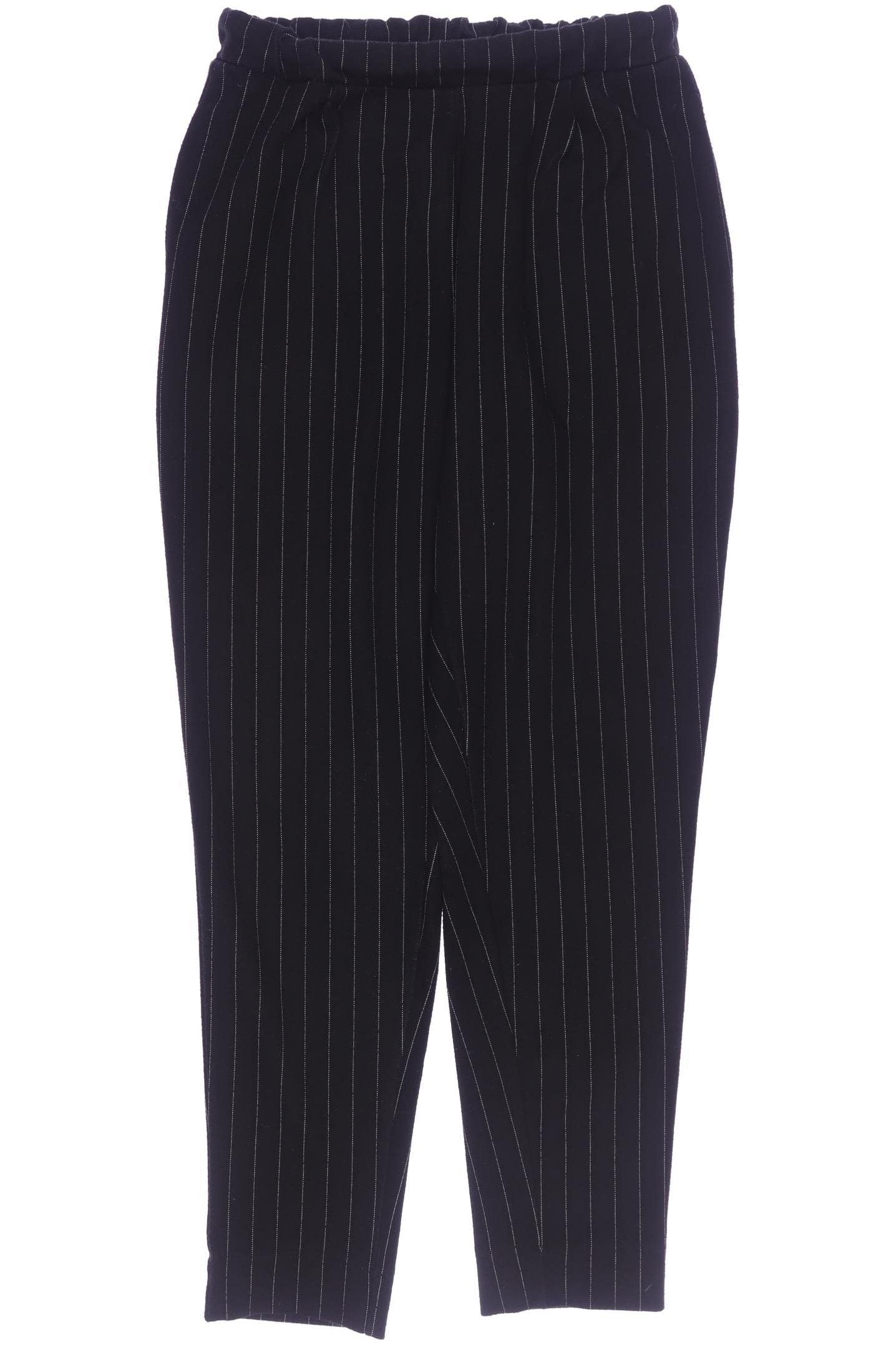 

Pull & Bear Damen Stoffhose, schwarz, Gr. 0