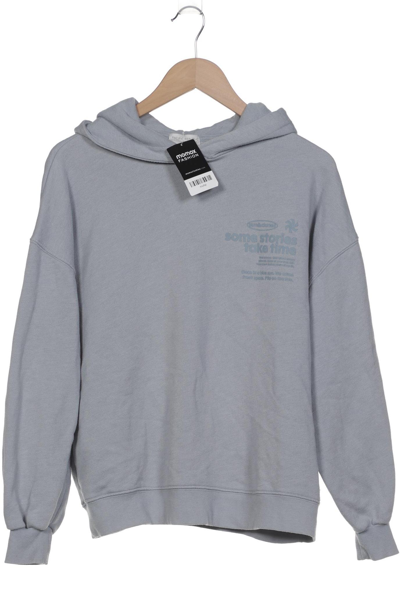 

Pull & Bear Damen Kapuzenpullover, hellblau, Gr. 36