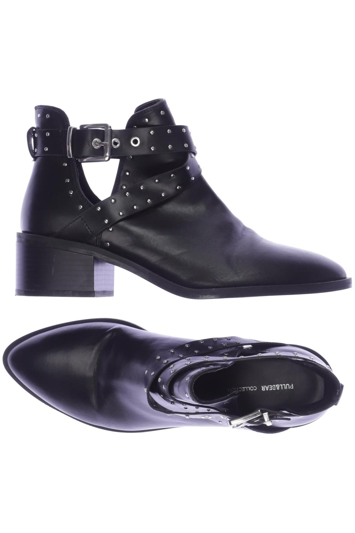 

Pull & Bear Damen Stiefelette, schwarz, Gr. 39