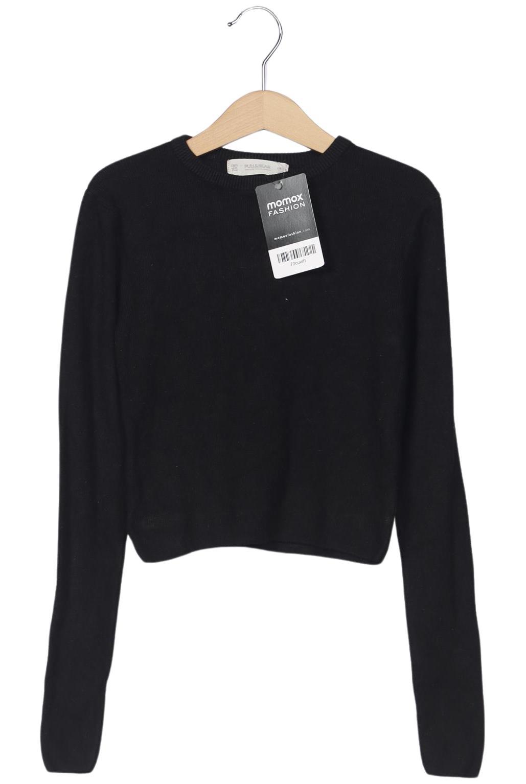 

Pull & Bear Damen Pullover, schwarz, Gr. 34