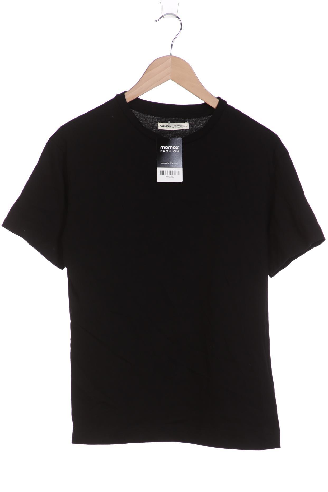 

Pull & Bear Damen T-Shirt, schwarz, Gr. 34