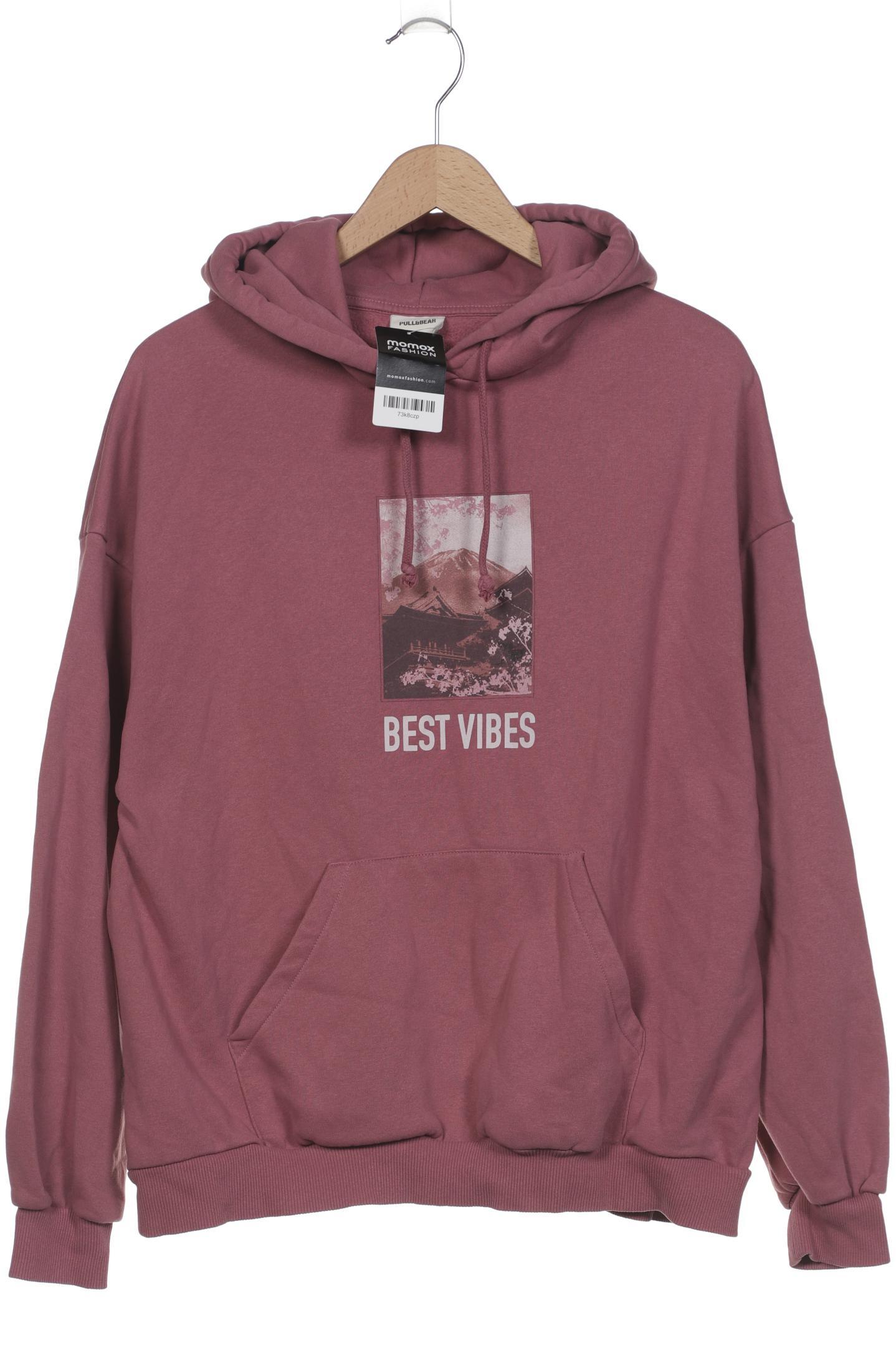 

Pull & Bear Damen Kapuzenpullover, pink, Gr. 38