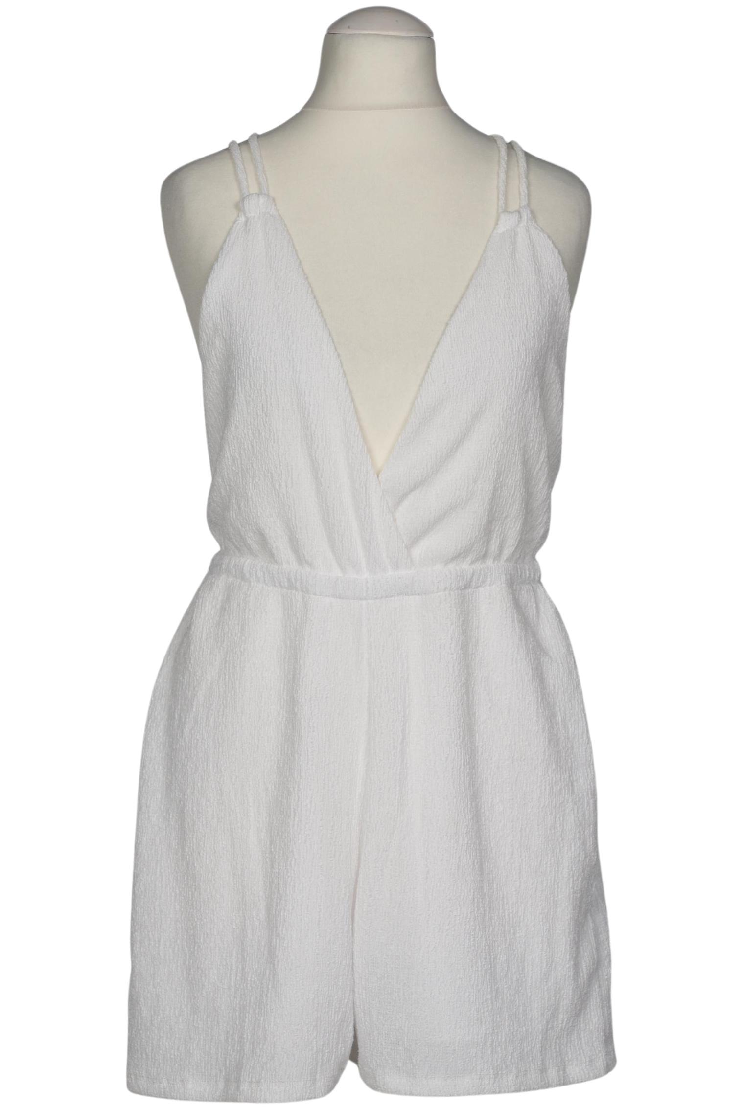

Pull & Bear Damen Jumpsuit/Overall, weiß, Gr. 38