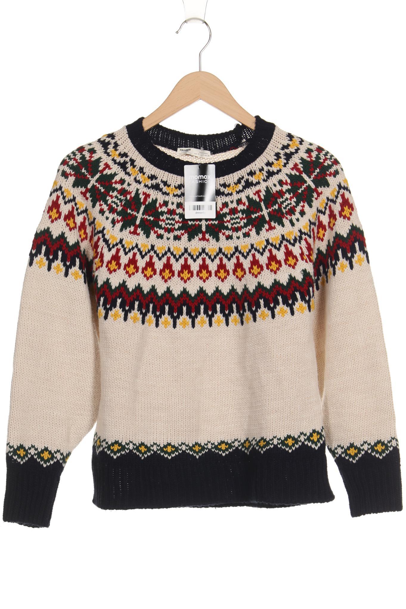 

Pull & Bear Damen Pullover, beige, Gr. 36