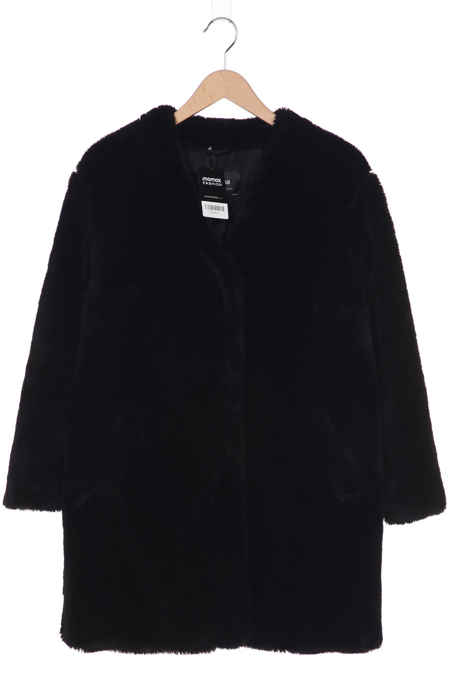 

Pull & Bear Damen Mantel, schwarz, Gr. 38