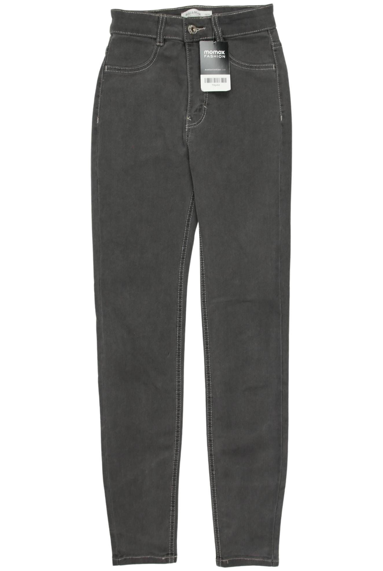

Pull & Bear Damen Jeans, grau, Gr. 34