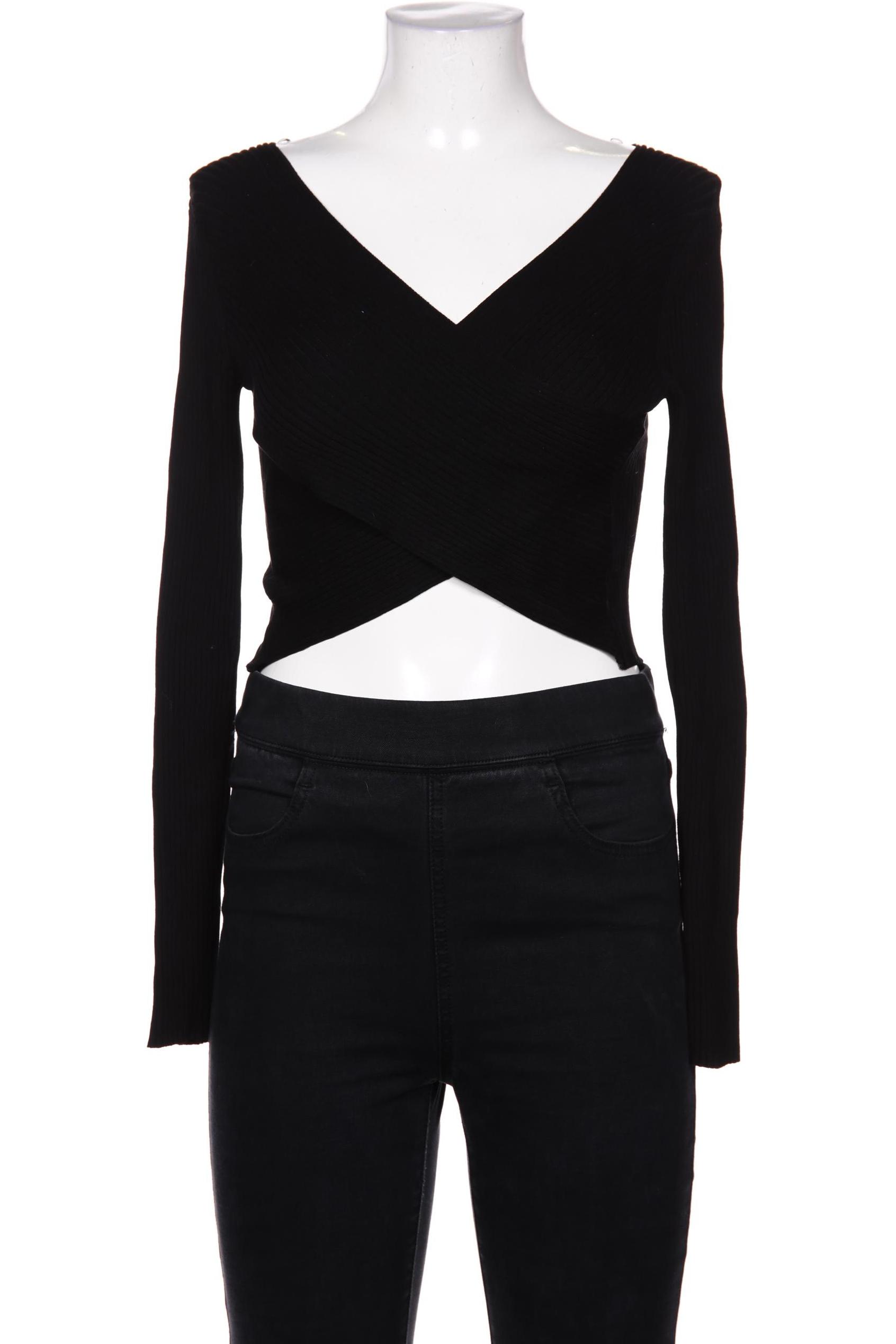 

Pull & Bear Damen Pullover, schwarz, Gr. 38