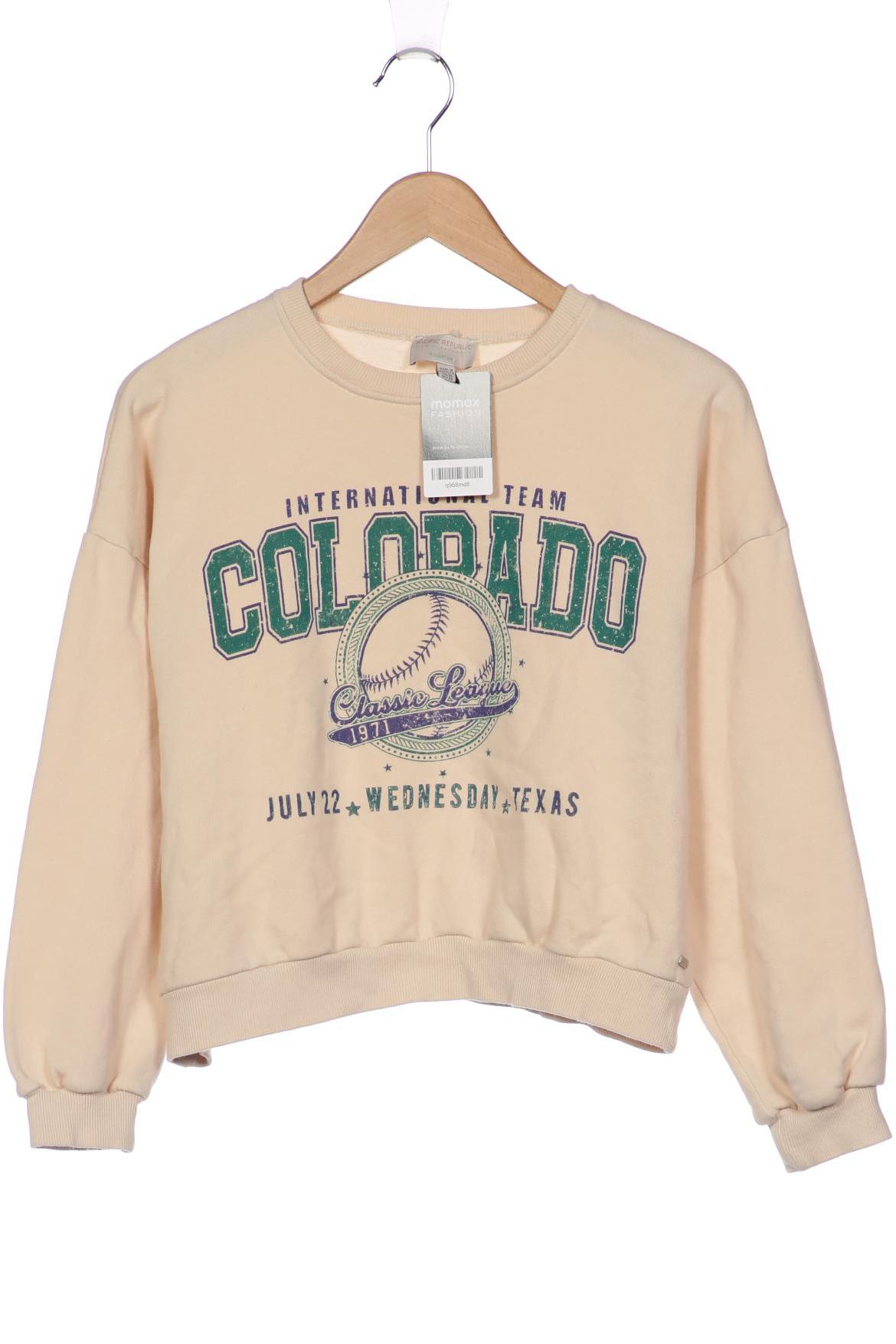

Pull & Bear Damen Sweatshirt, beige, Gr. 34
