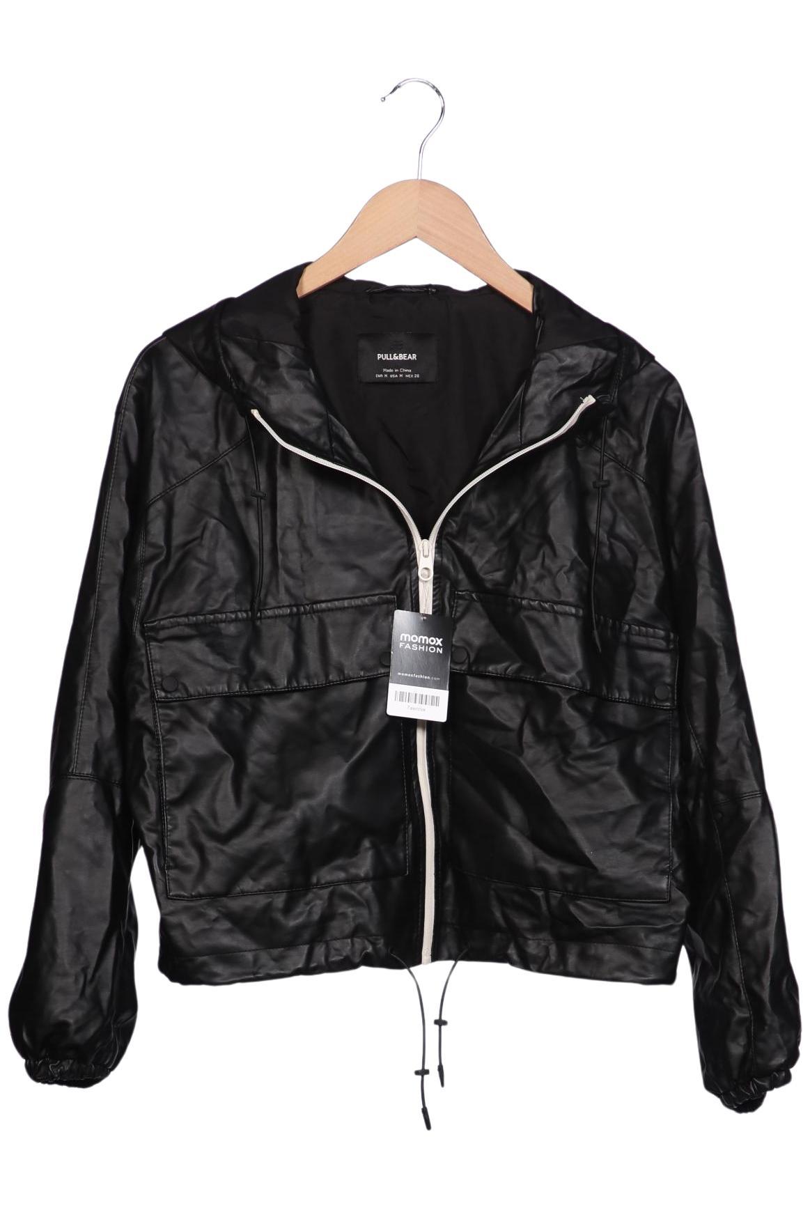 

Pull & Bear Damen Jacke, schwarz, Gr. 38