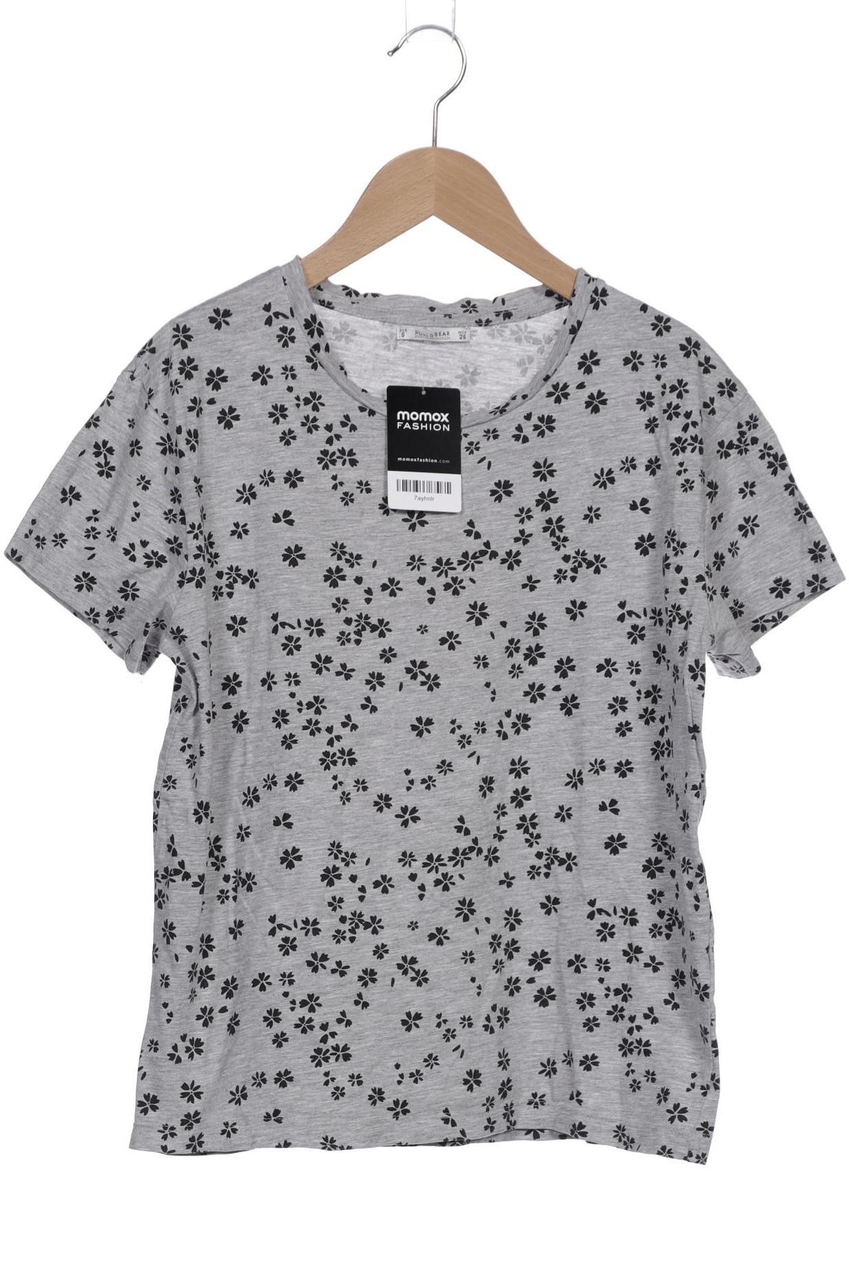 

Pull & Bear Damen T-Shirt, grau