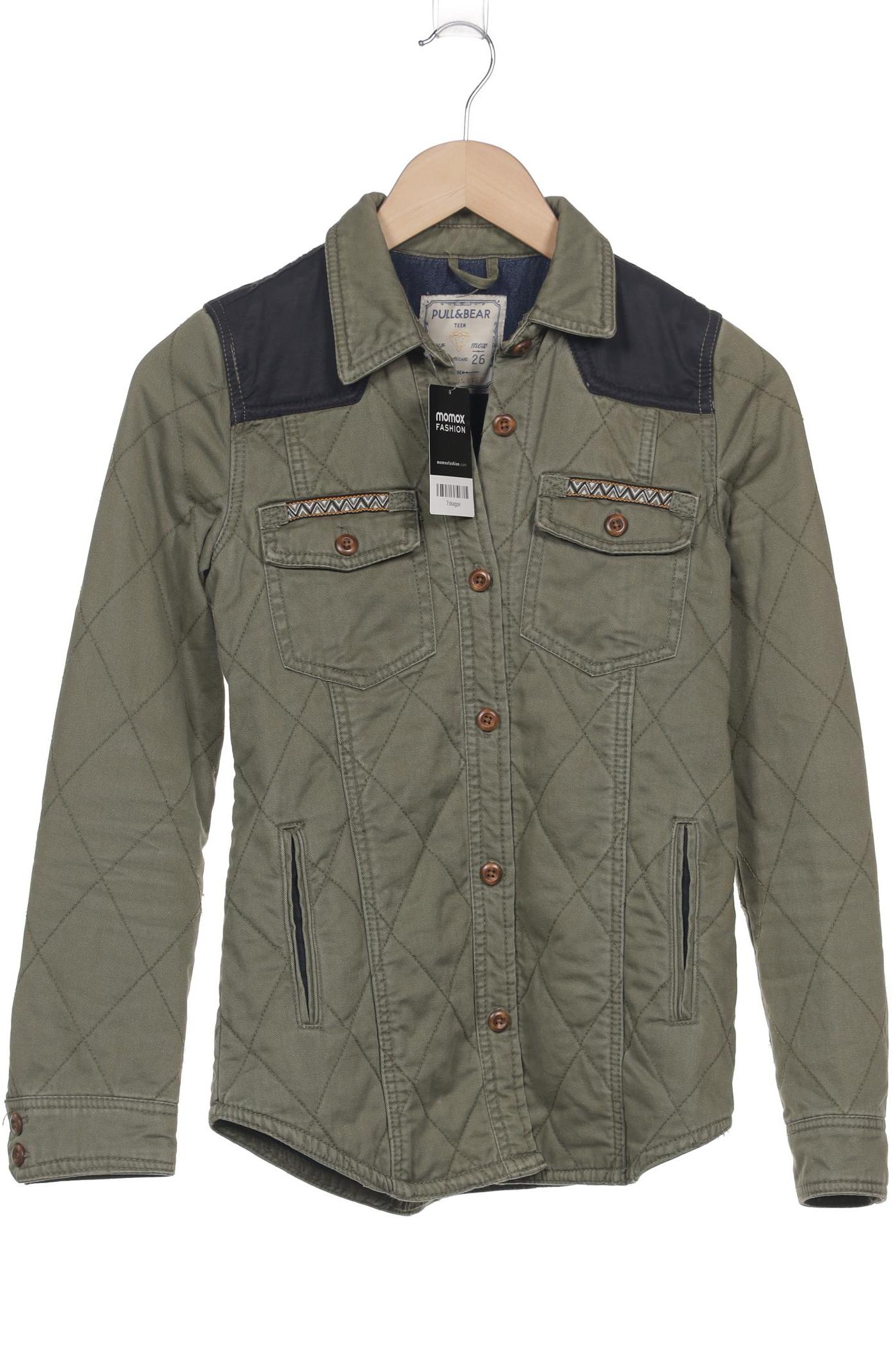 

Pull & Bear Damen Jacke, grün, Gr. 36