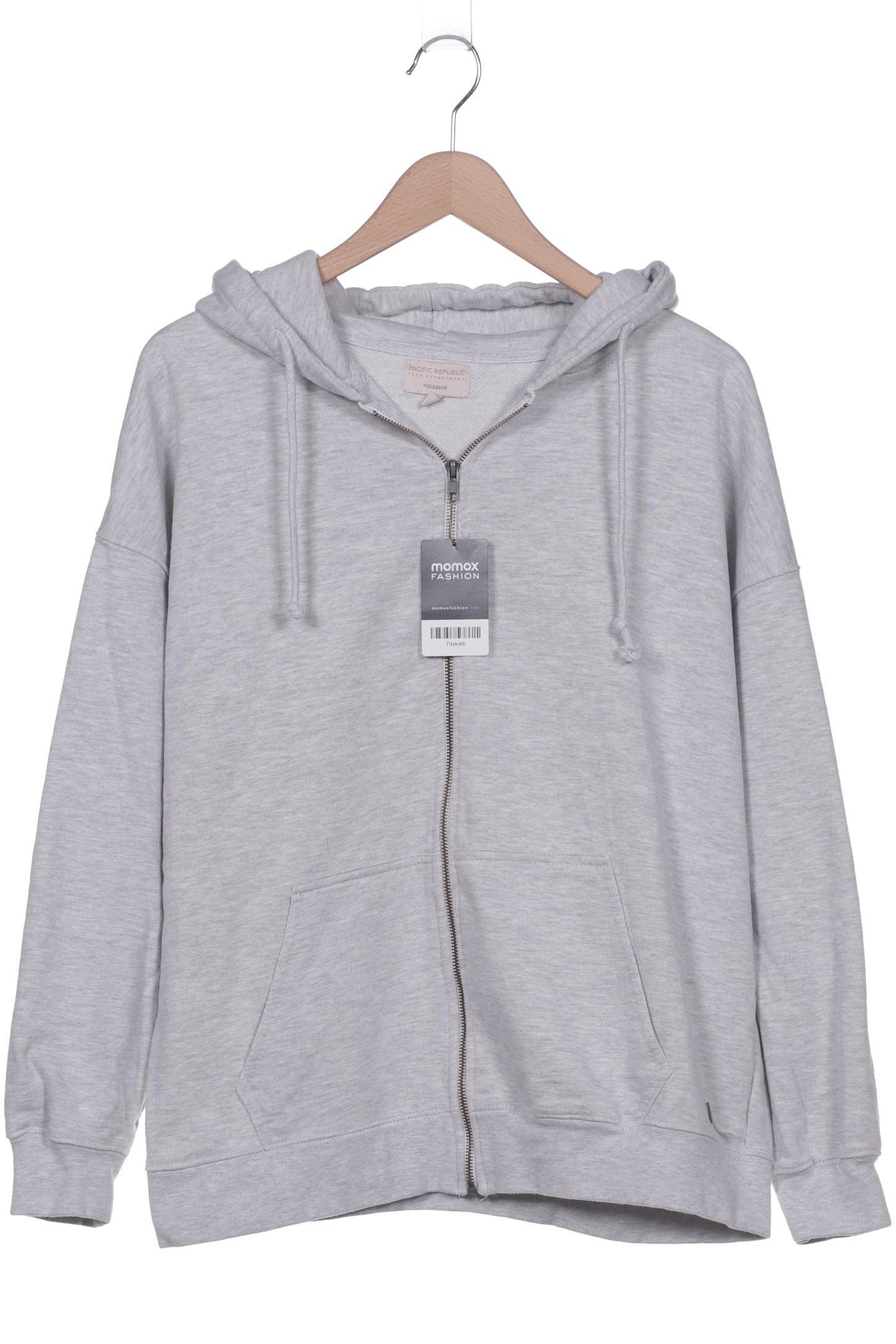 

Pull & Bear Damen Kapuzenpullover, grau, Gr. 42