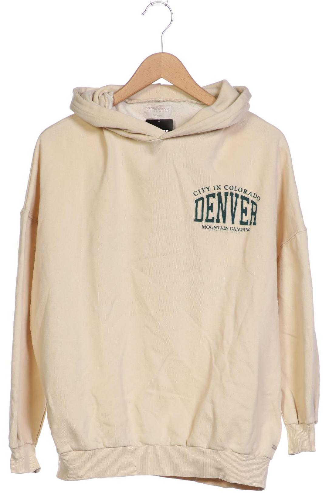

Pull & Bear Damen Kapuzenpullover, cremeweiß