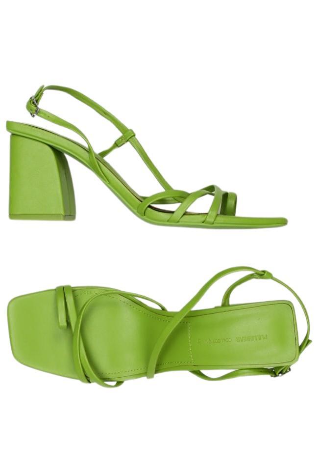 

Pull & Bear Damen Sandale, grün, Gr. 40