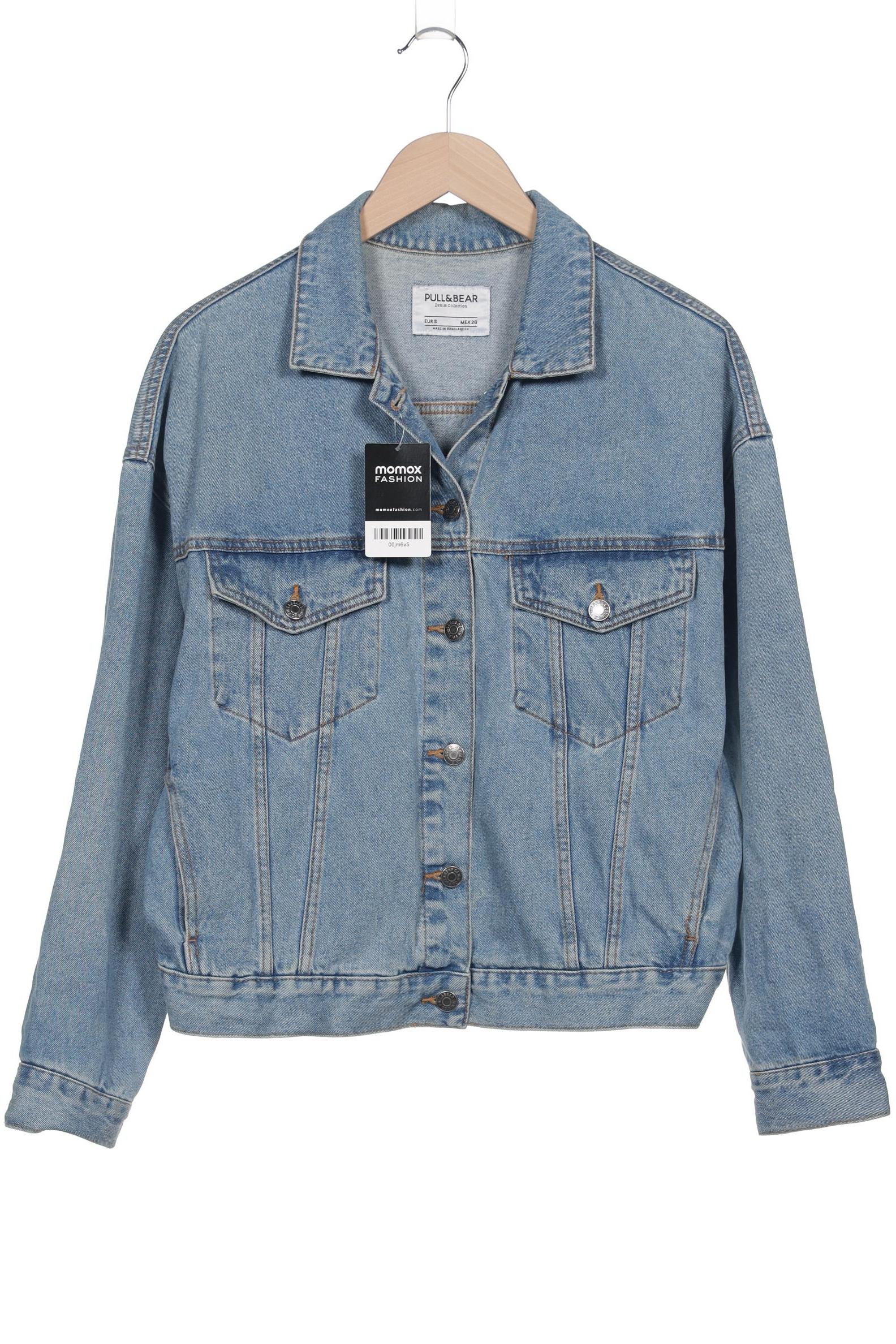 

Pull & Bear Damen Jacke, blau, Gr. 36