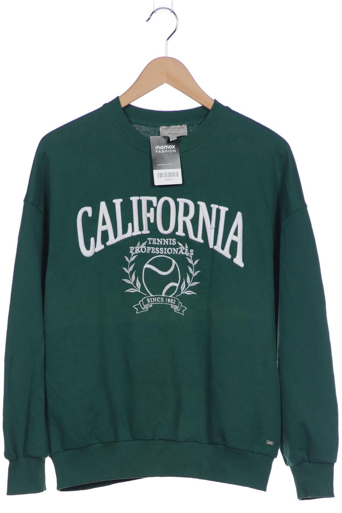

Pull & Bear Damen Sweatshirt, grün, Gr. 34