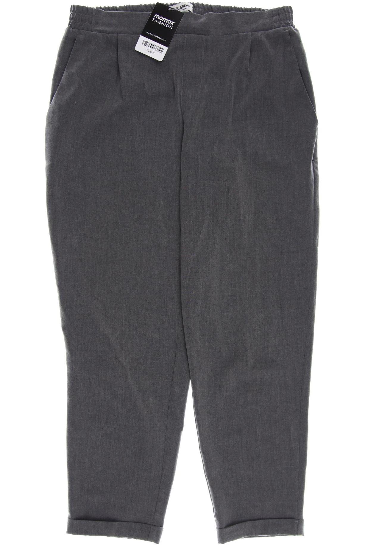 

Pull & Bear Damen Stoffhose, grau
