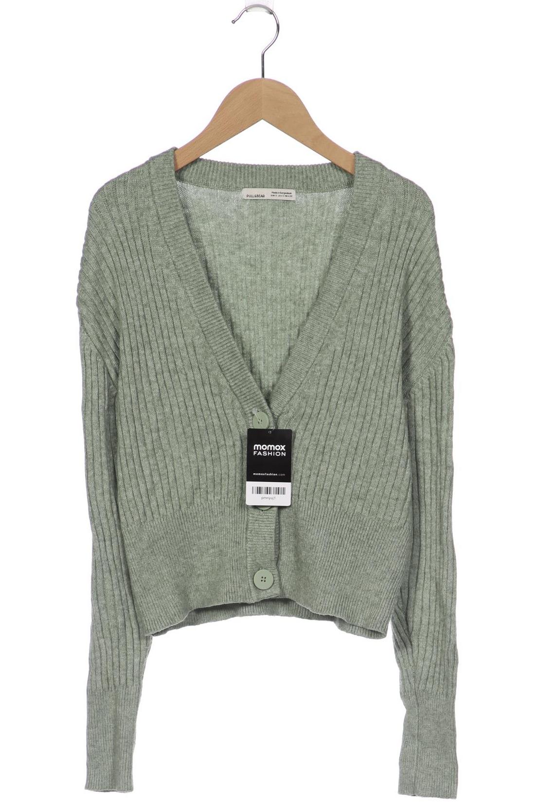 

Pull & Bear Damen Strickjacke, hellgrün