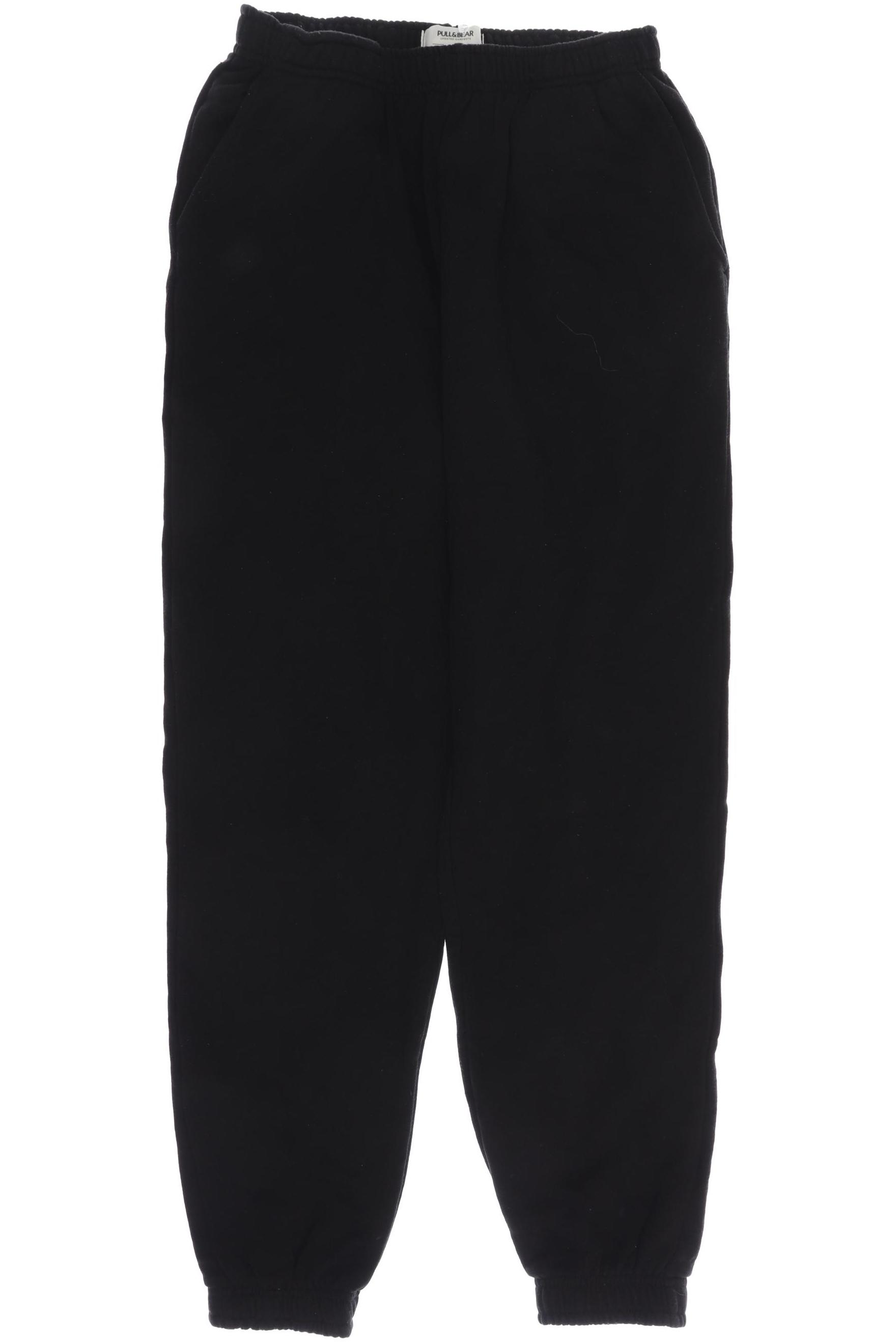 

Pull & Bear Damen Stoffhose, schwarz, Gr. 0