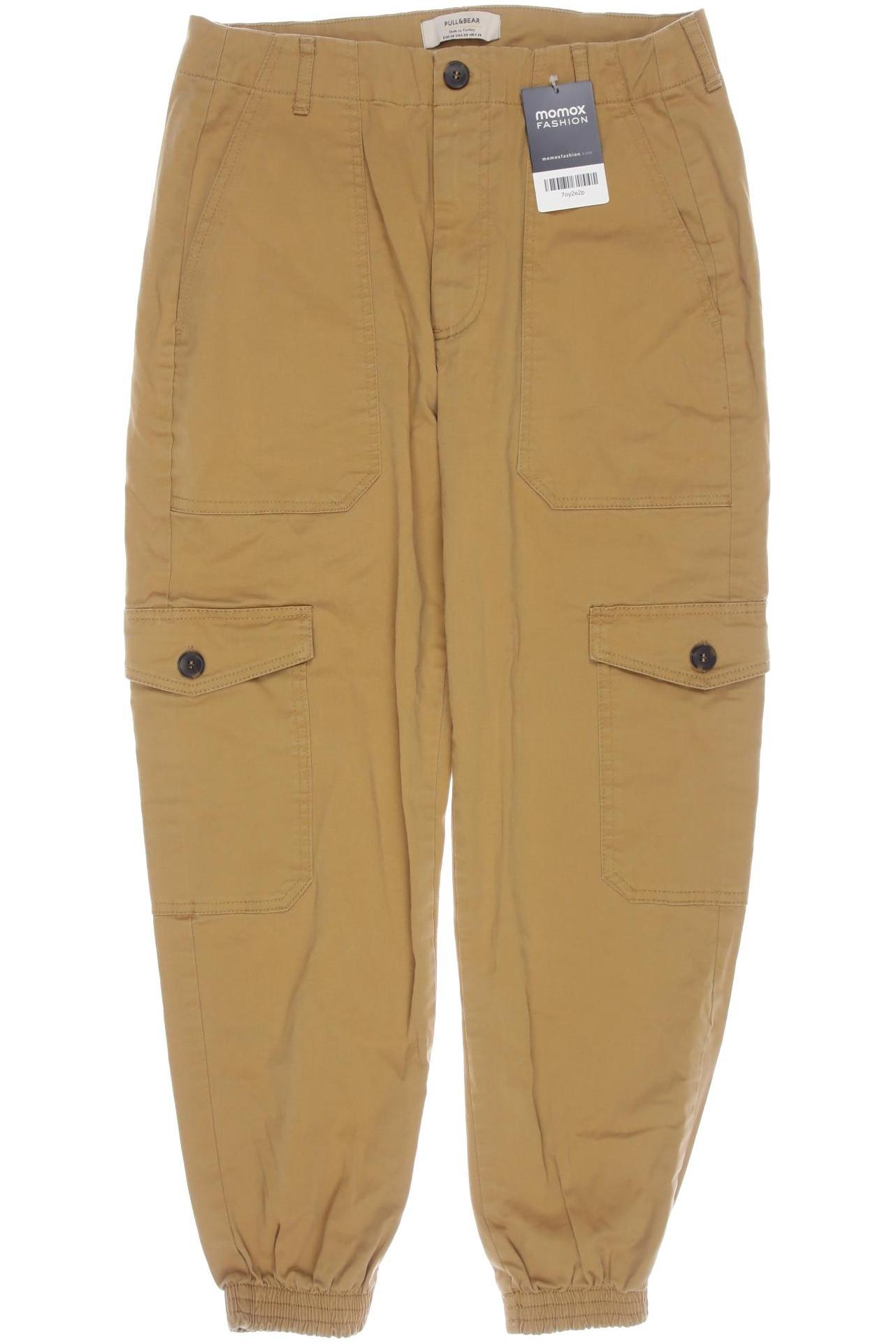 

Pull & Bear Damen Stoffhose, braun, Gr. 38