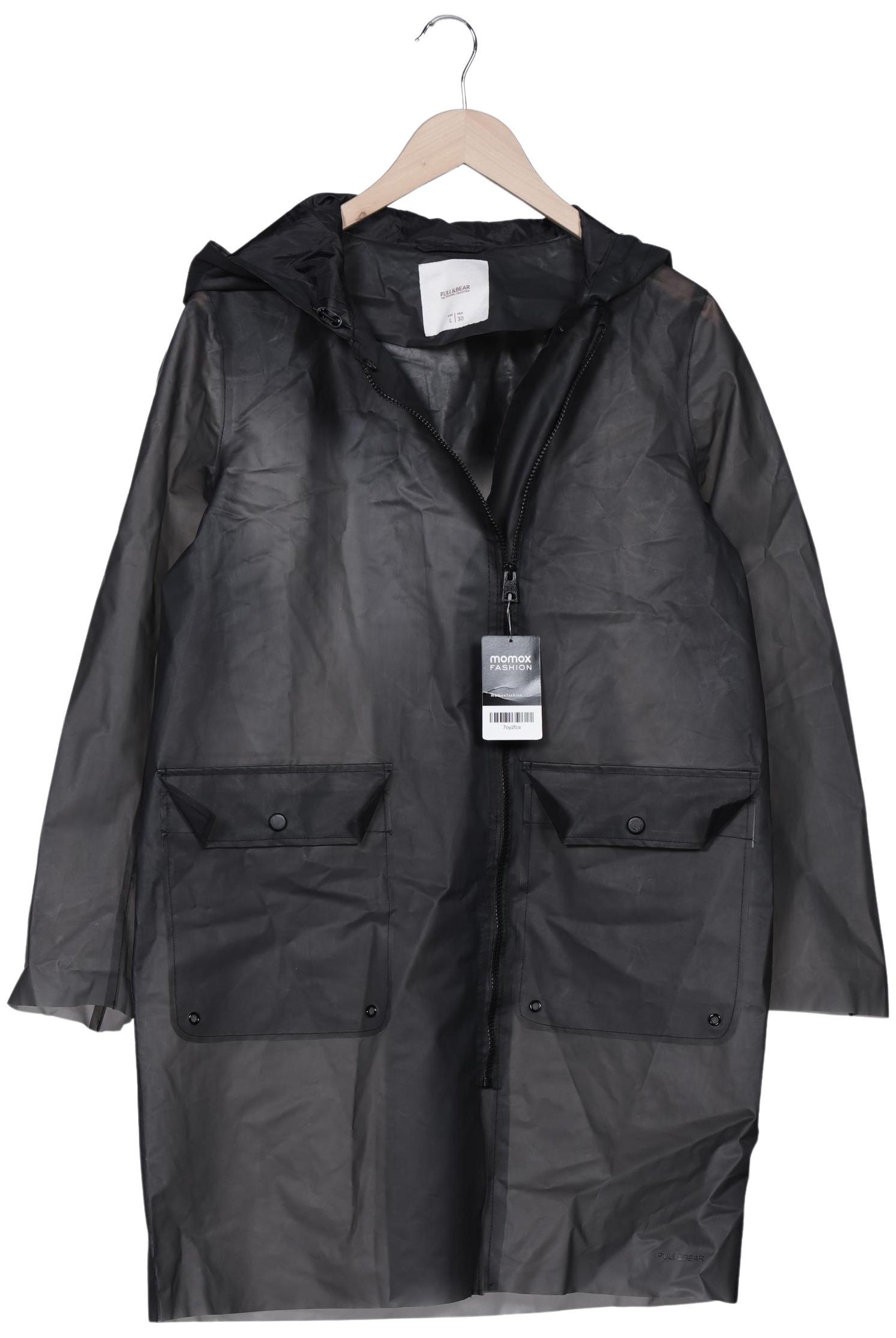 

Pull & Bear Damen Mantel, schwarz, Gr. 42