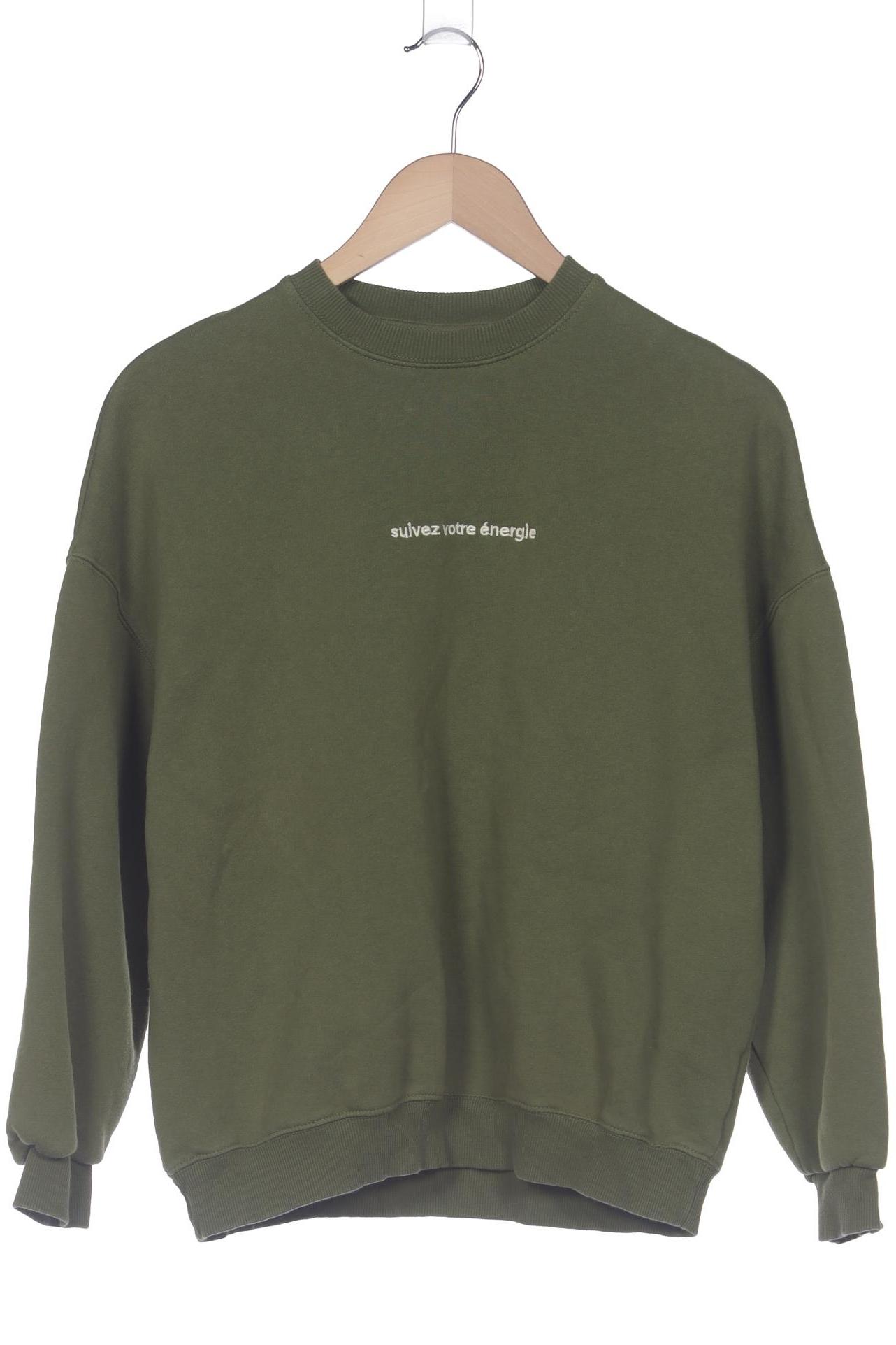 

Pull & Bear Damen Sweatshirt, grün, Gr. 34