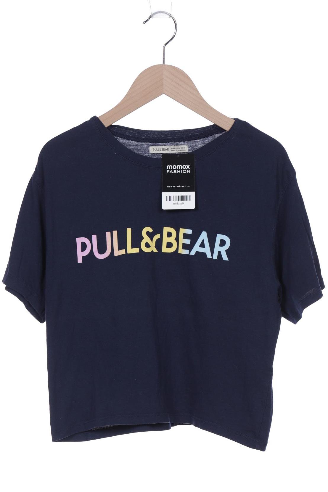 

Pull & Bear Damen T-Shirt, marineblau, Gr. 38