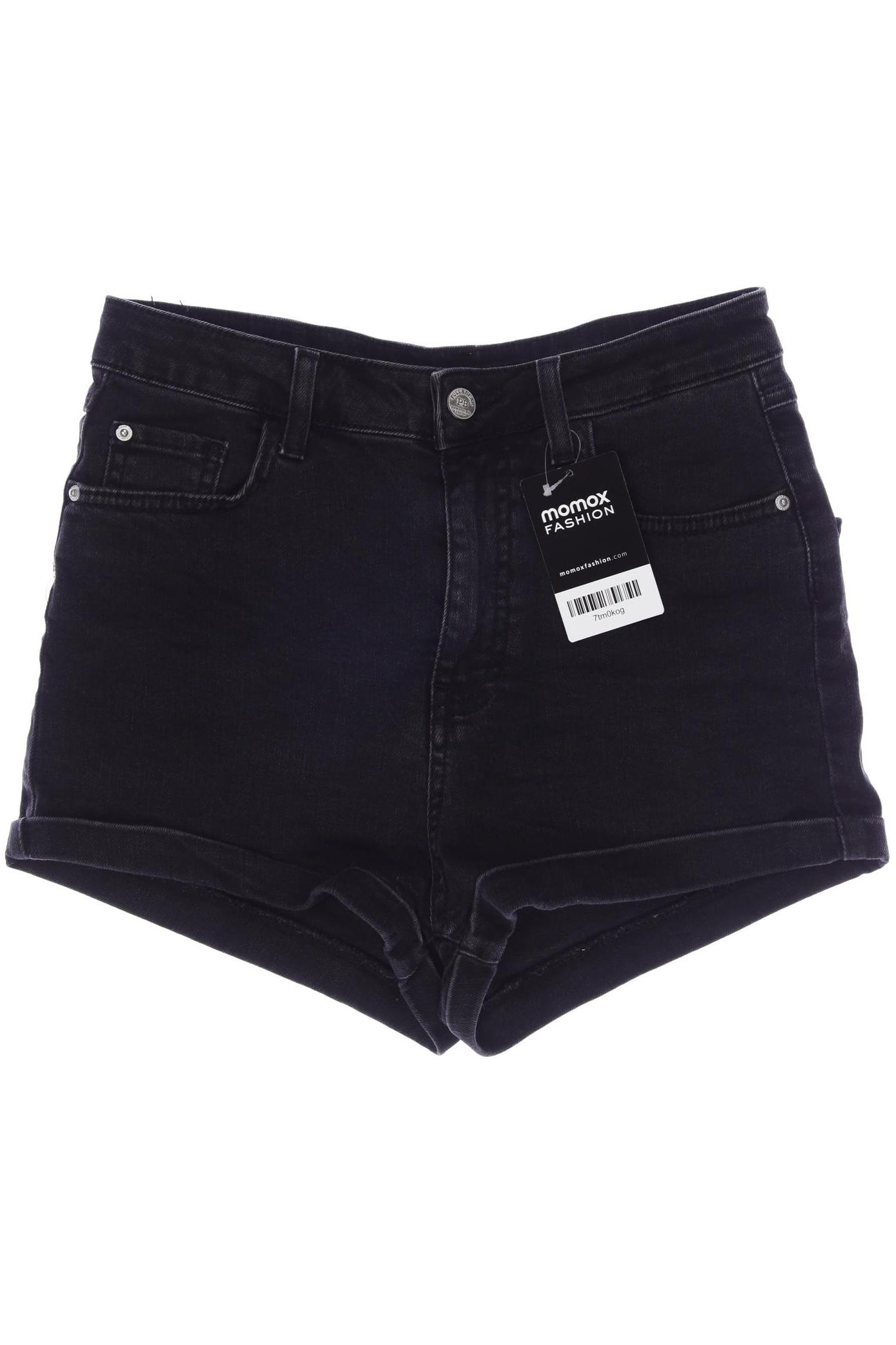 

Pull & Bear Damen Shorts, schwarz, Gr. 36