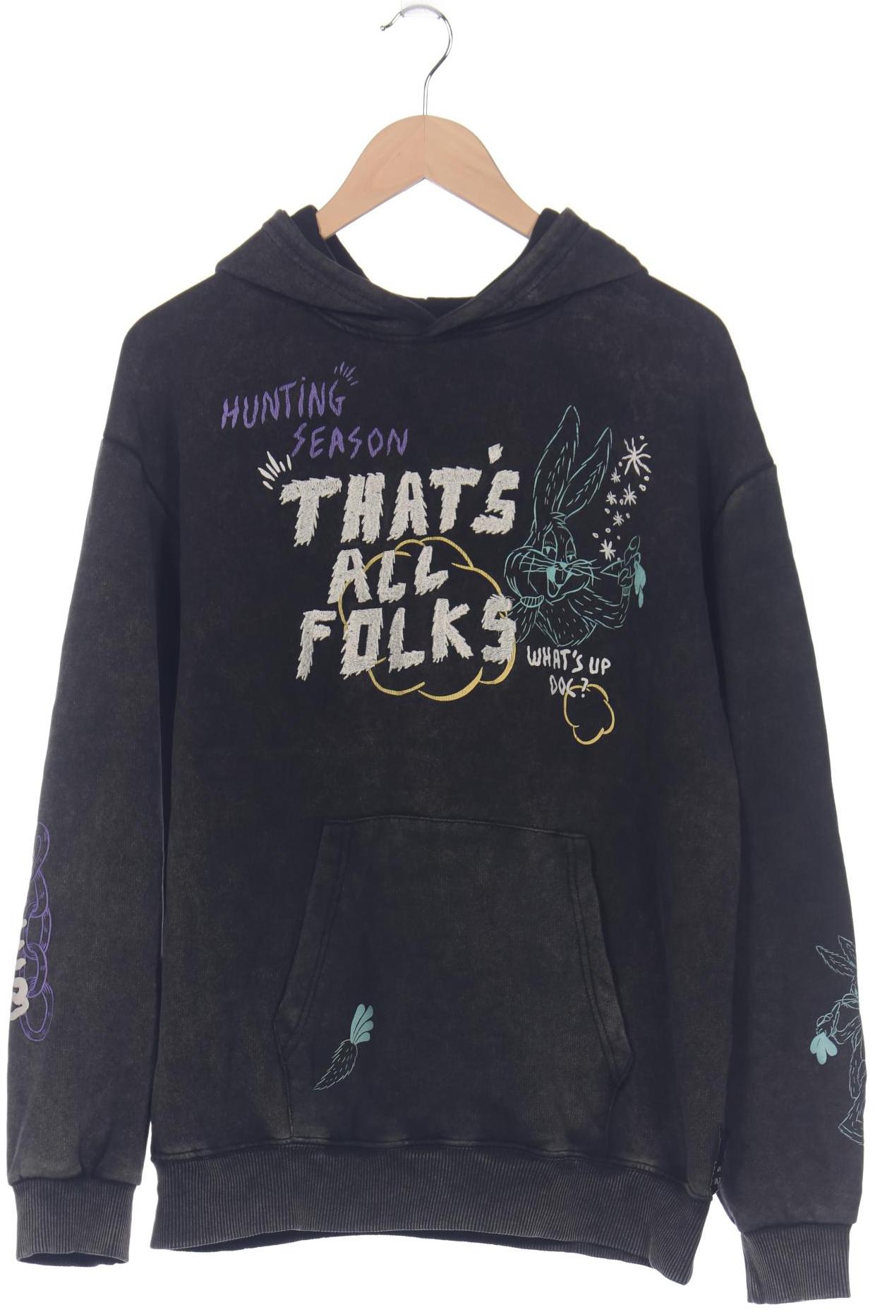 

Pull & Bear Damen Kapuzenpullover, grau, Gr. 36