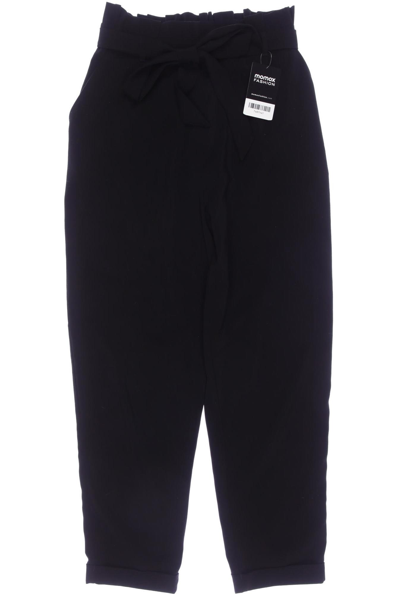 

Pull & Bear Damen Stoffhose, schwarz, Gr. 0