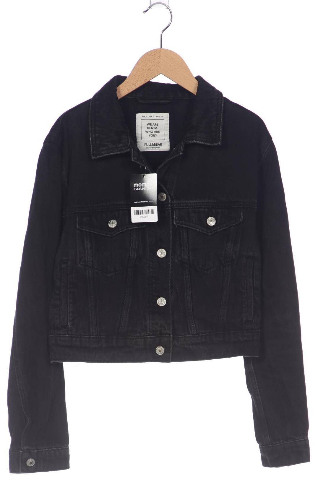 

Pull & Bear Damen Jacke, schwarz, Gr. 42
