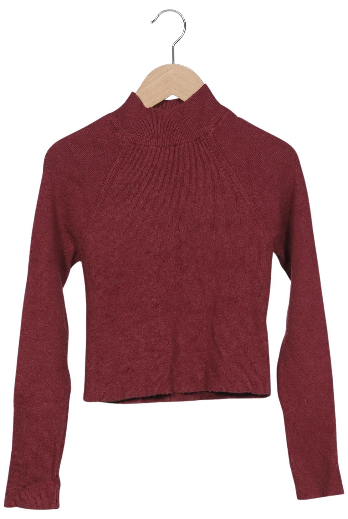 

Pull & Bear Damen Pullover, bordeaux, Gr. 38