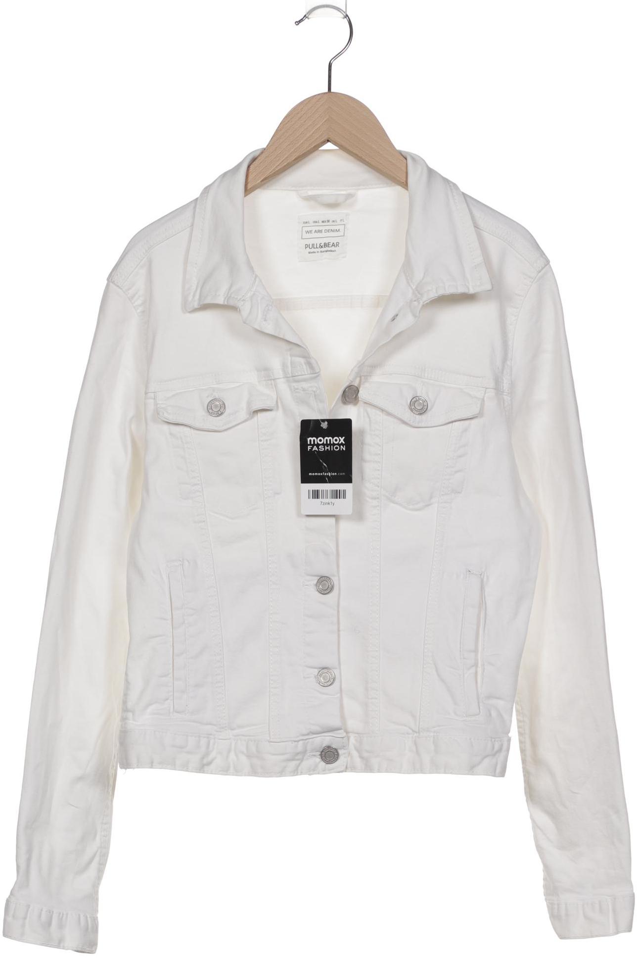 

Pull & Bear Damen Jacke, weiß, Gr. 42