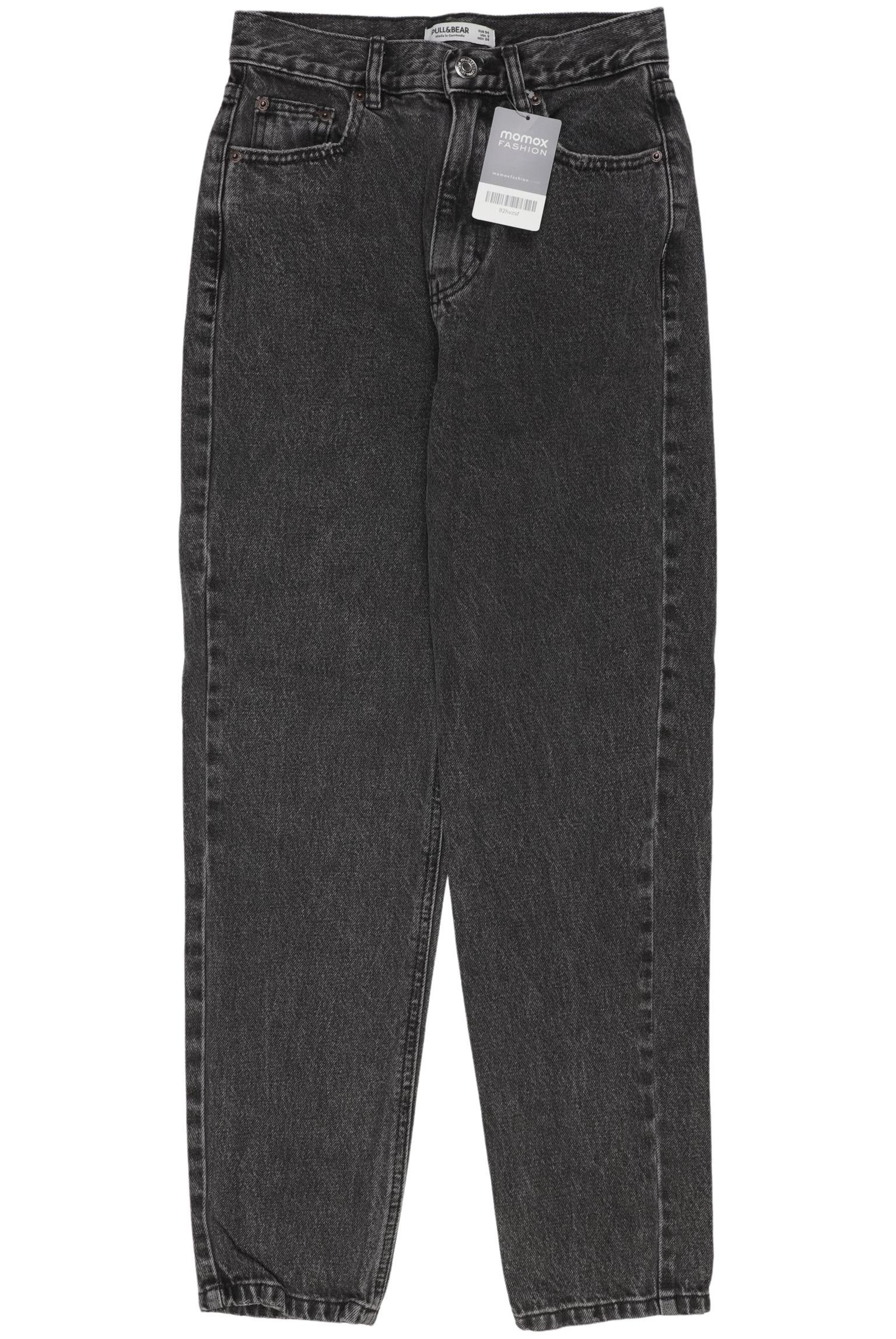 

Pull & Bear Damen Jeans, grau, Gr. 34