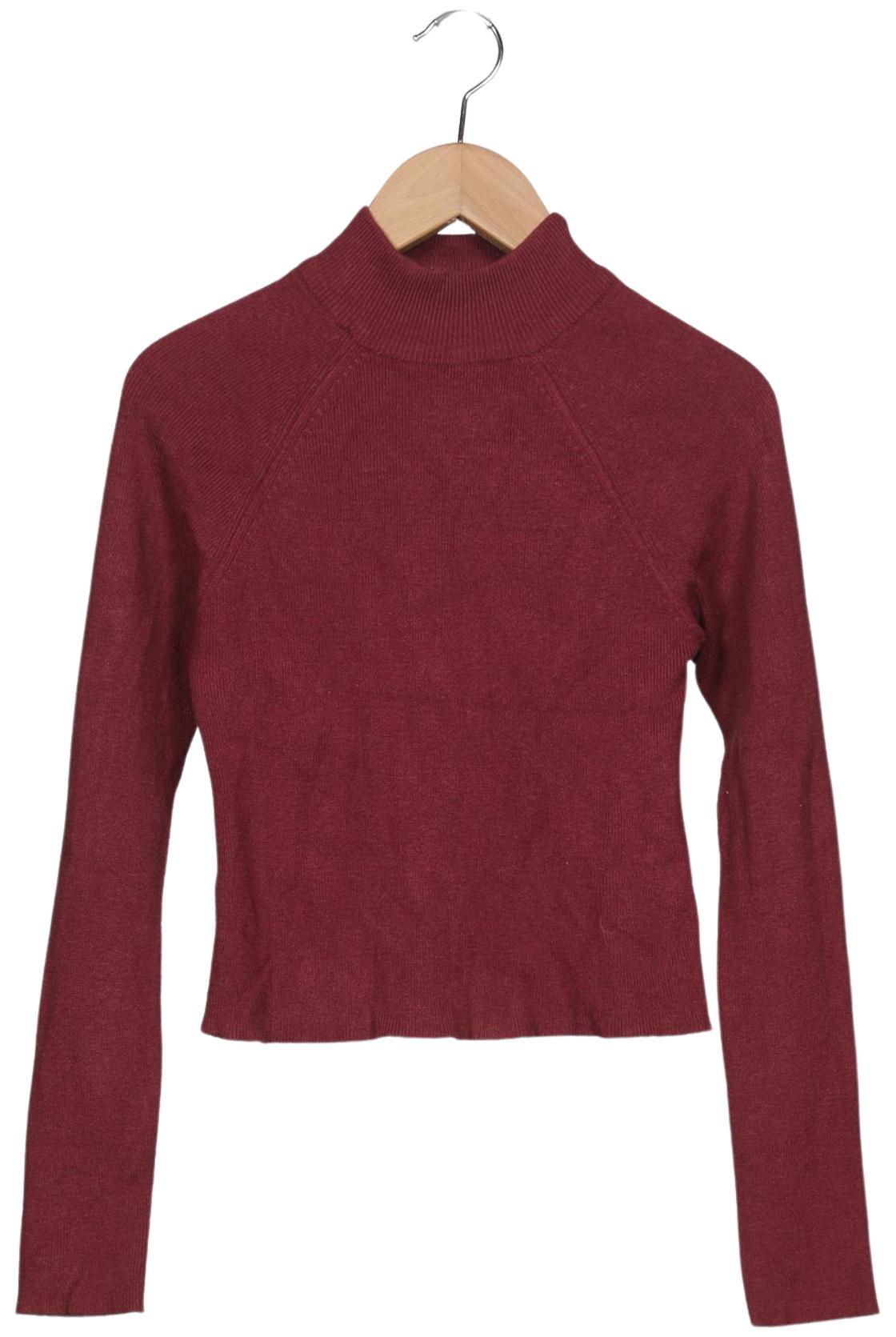 

Pull & Bear Damen Pullover, bordeaux, Gr. 36
