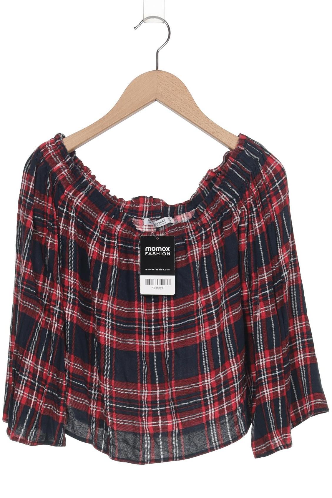

Pull & Bear Damen Langarmshirt, rot, Gr. 38