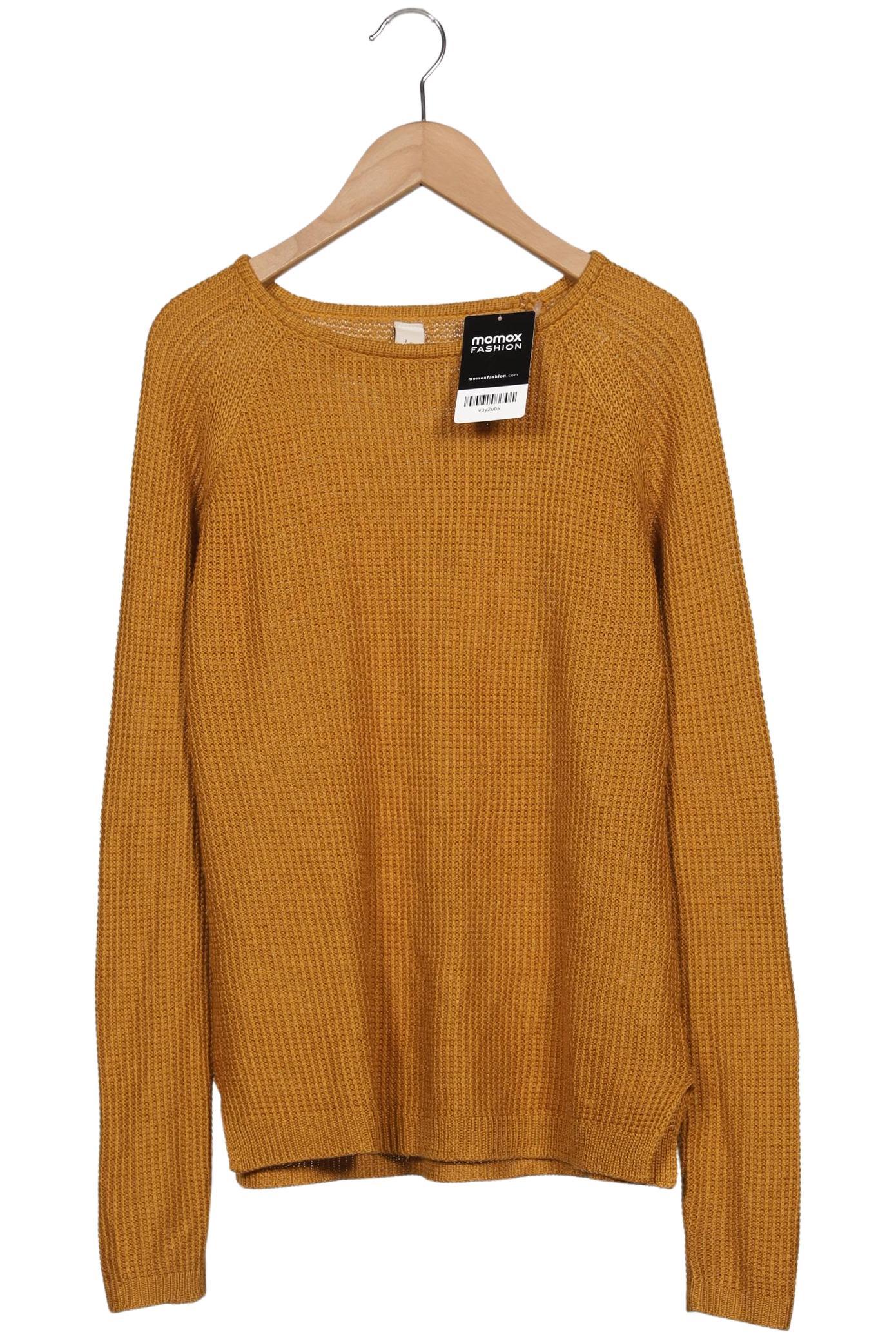 

Pull & Bear Damen Pullover, gelb, Gr. 38