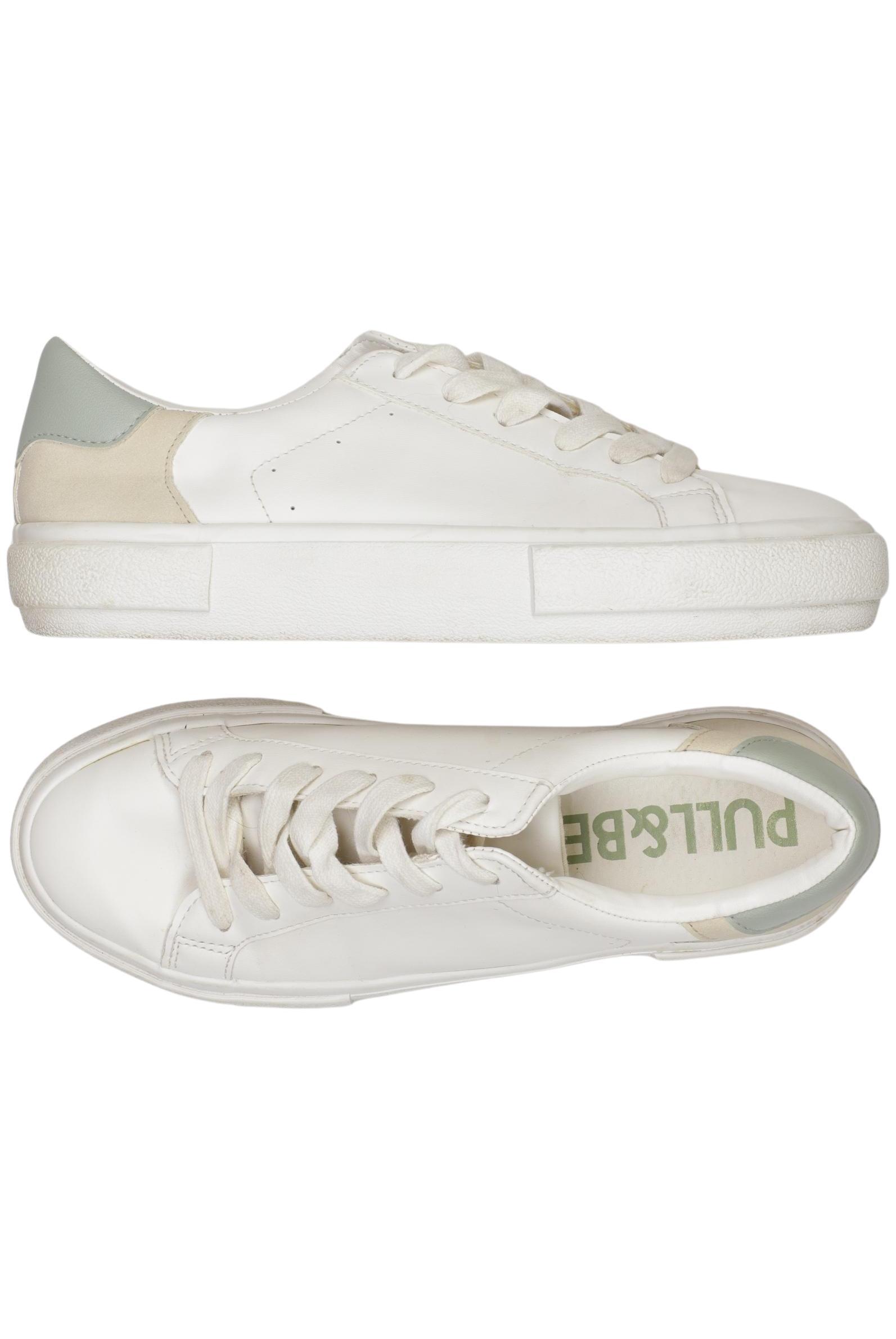 

Pull & Bear Damen Sneakers, weiß, Gr. 37