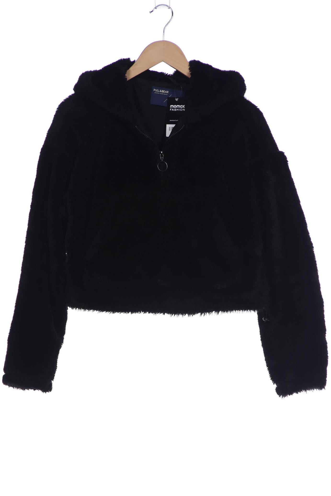 

Pull & Bear Damen Kapuzenpullover, schwarz, Gr. 42