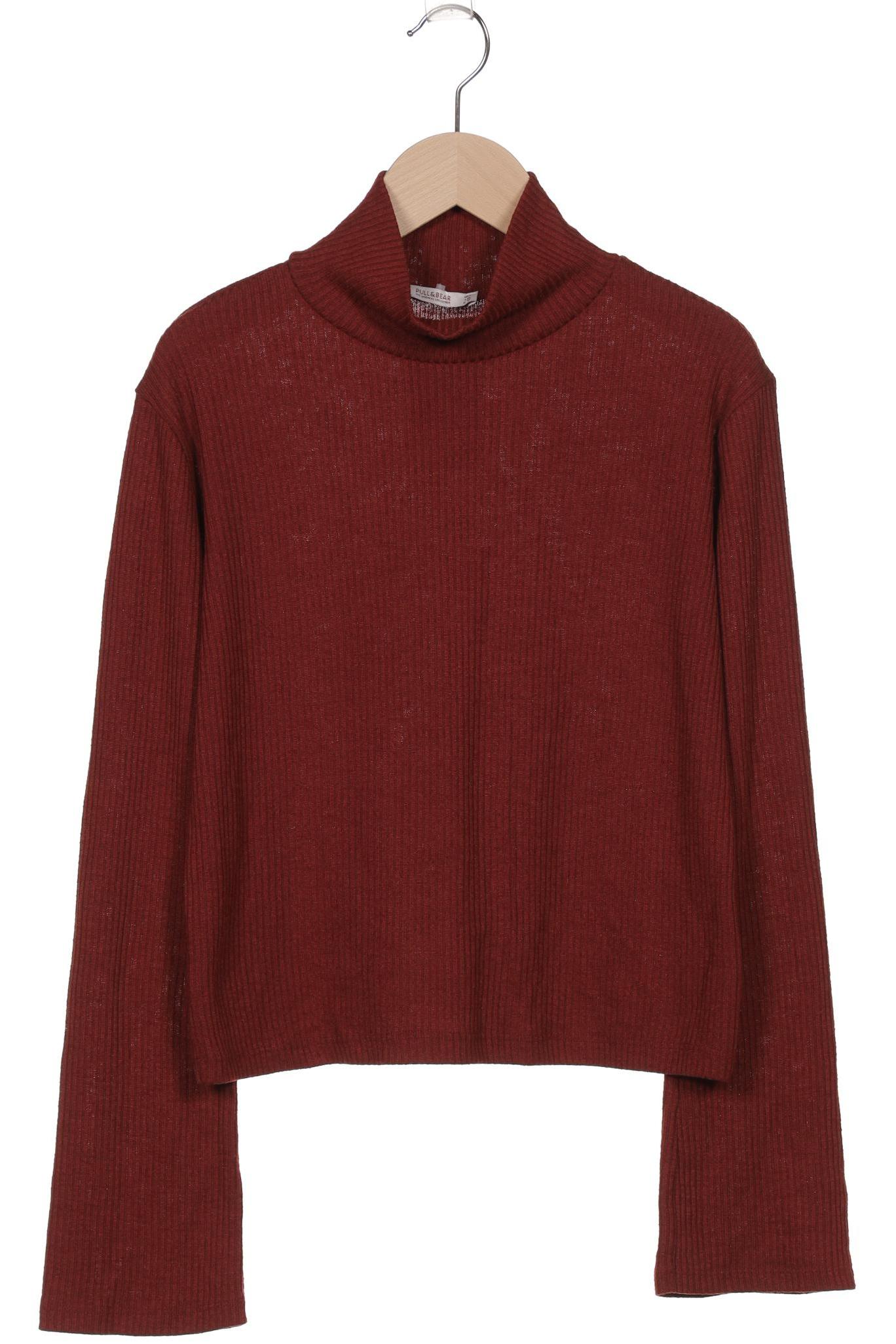 

Pull & Bear Damen Pullover, bordeaux, Gr. 38