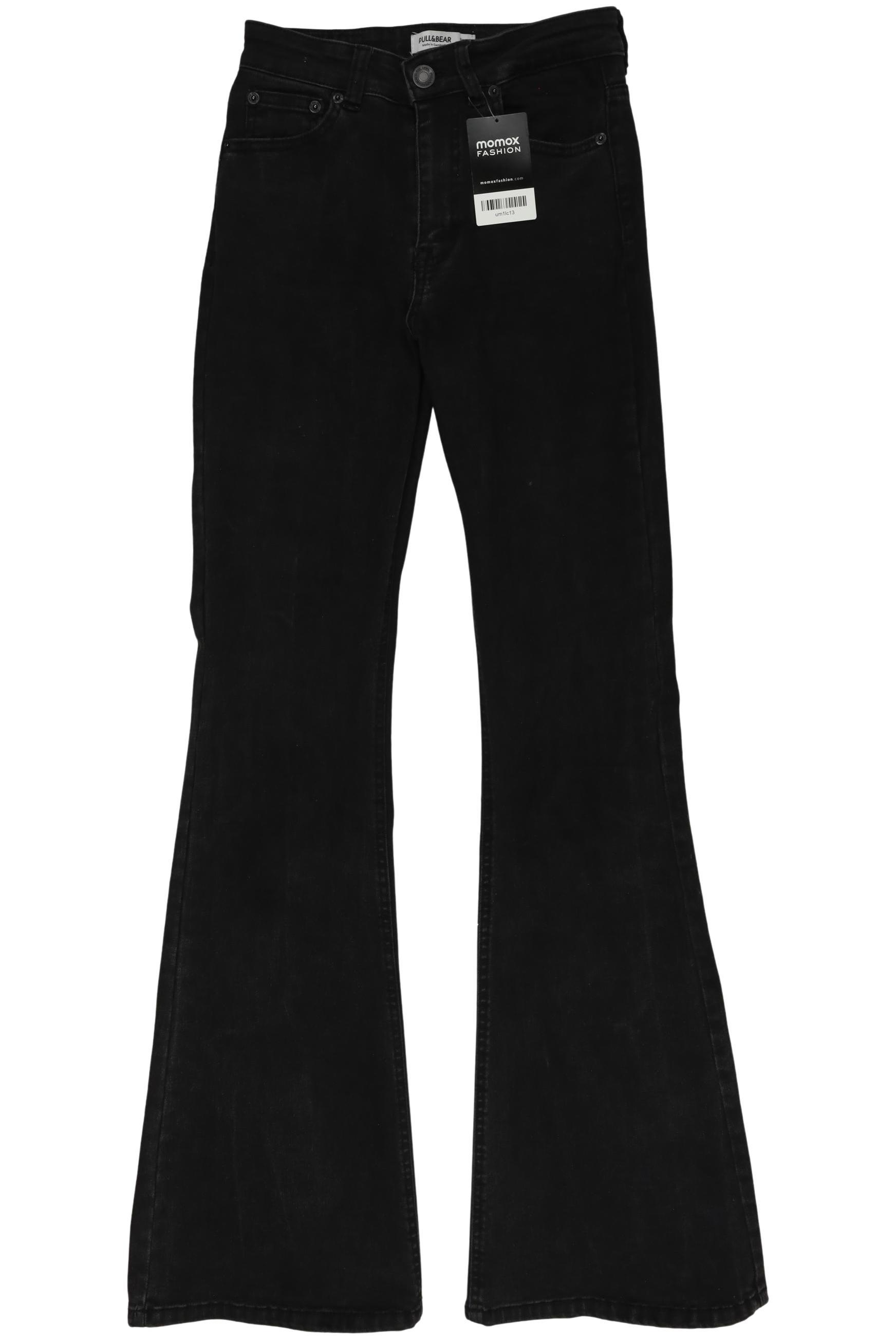 

Pull & Bear Damen Jeans, schwarz, Gr. 34