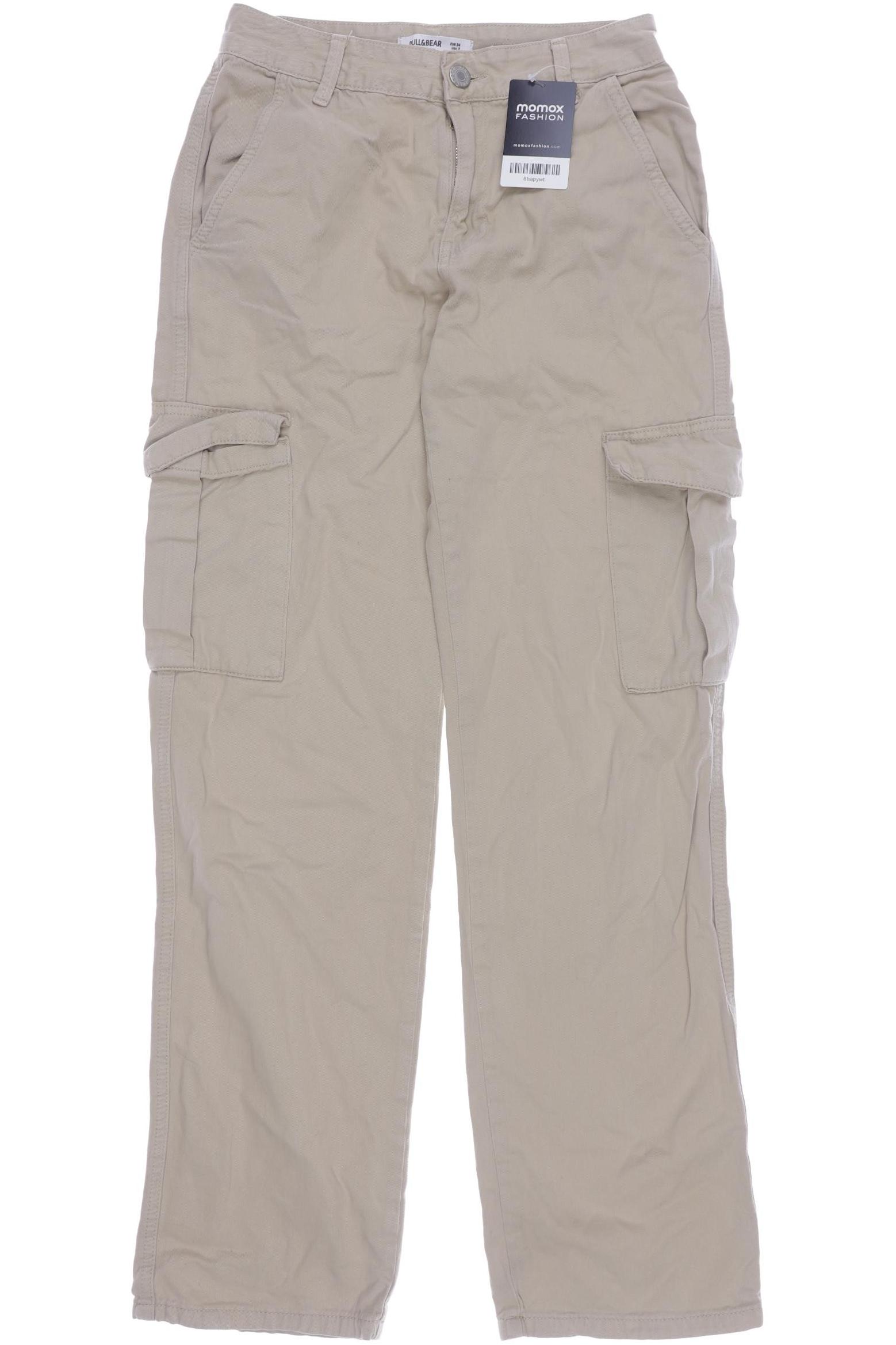 

Pull & Bear Damen Stoffhose, beige