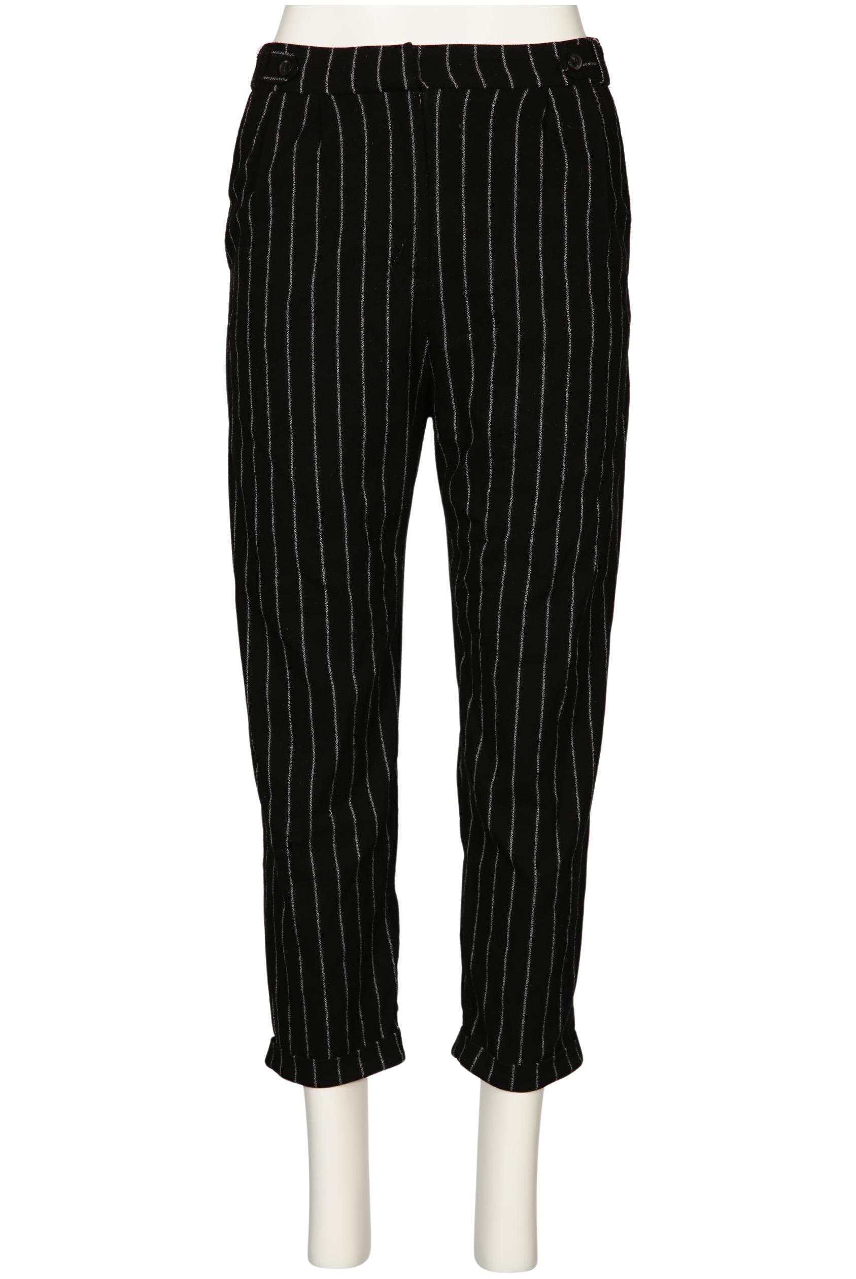 

Pull & Bear Damen Stoffhose, schwarz, Gr. 0