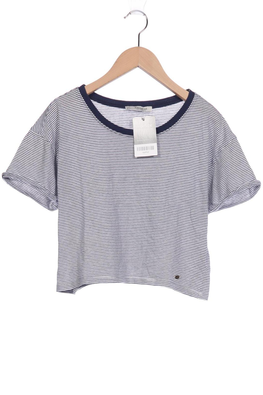 

Pull & Bear Damen T-Shirt, marineblau, Gr. 36
