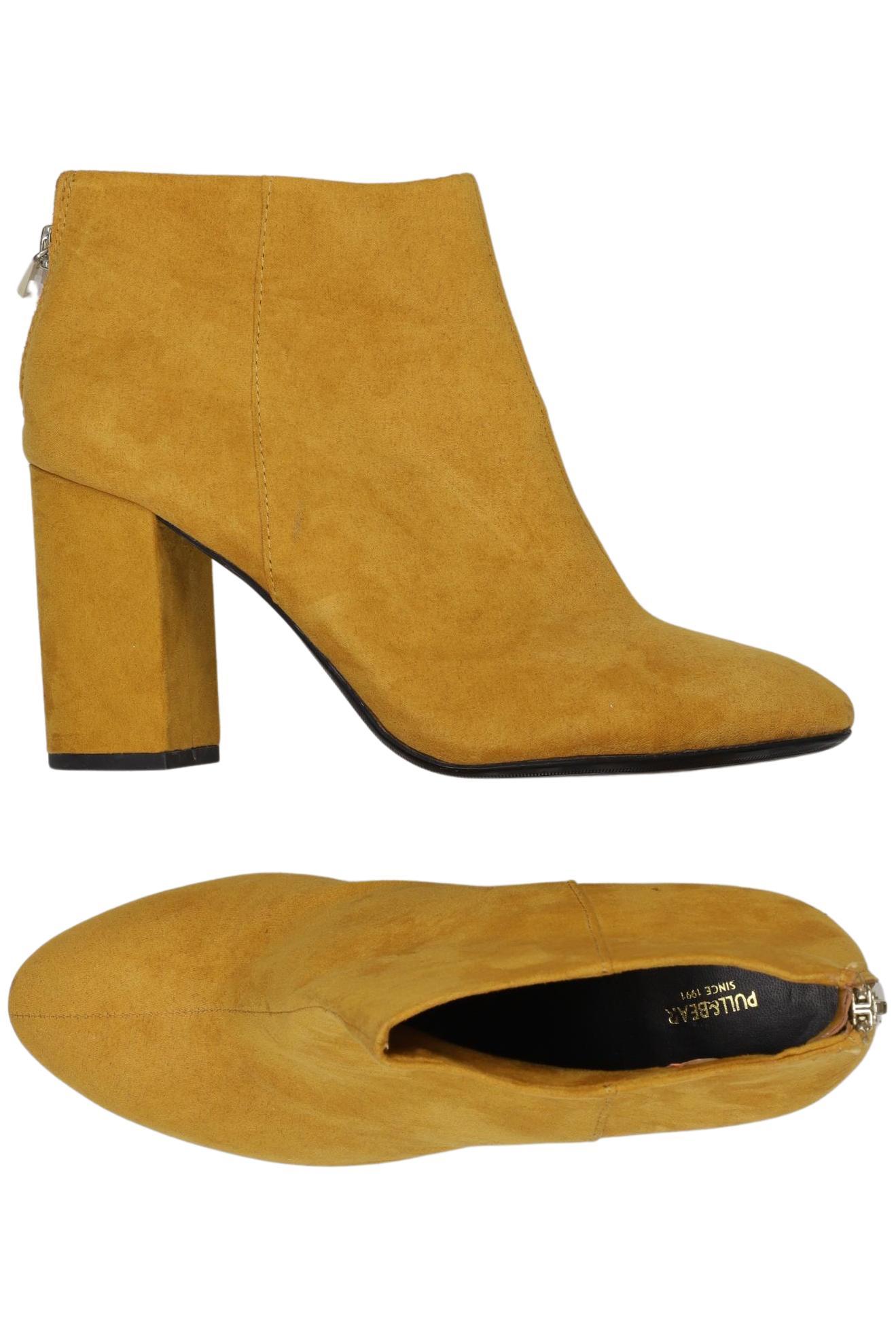 

Pull & Bear Damen Stiefelette, gelb, Gr. 39