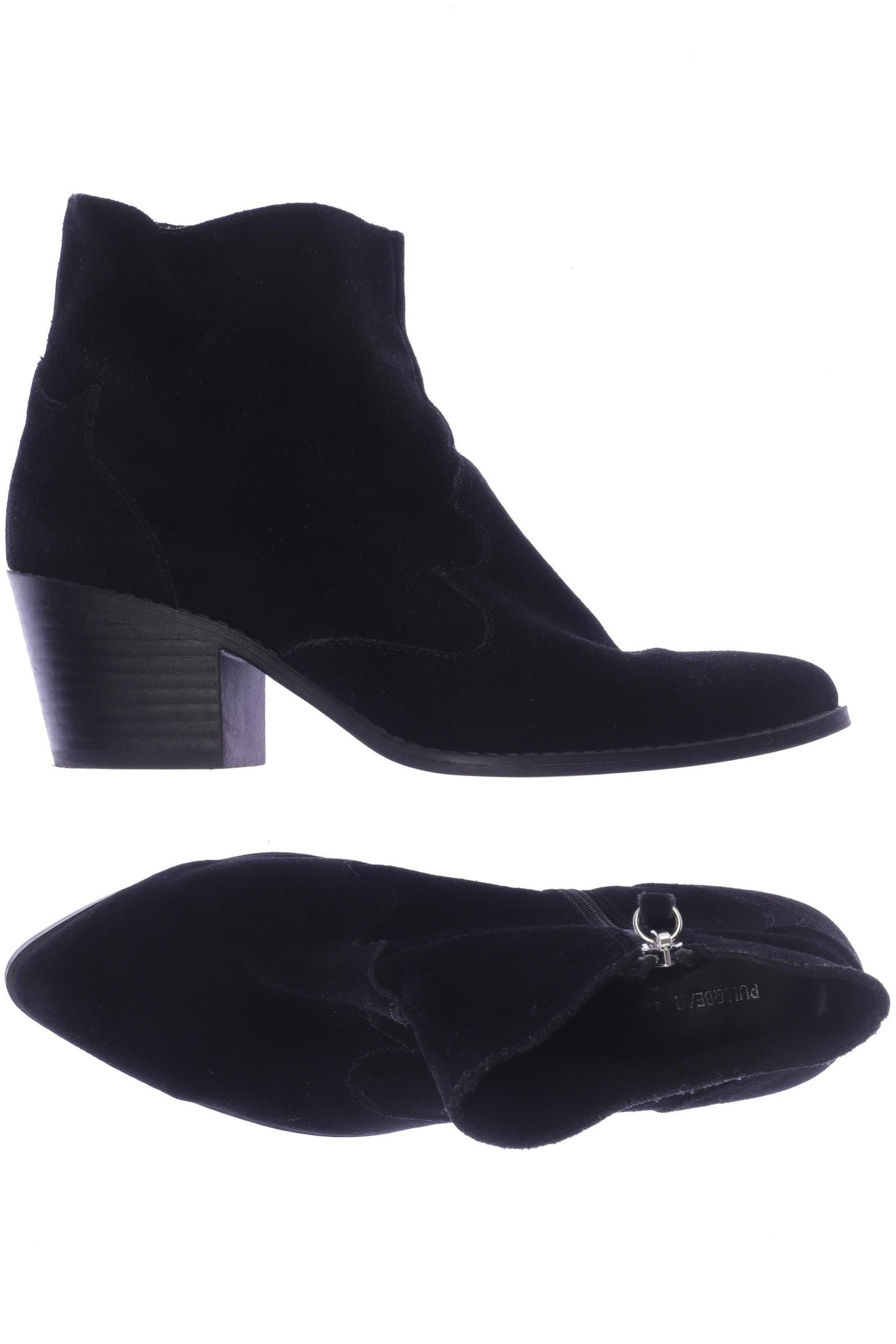 

Pull & Bear Damen Stiefelette, schwarz