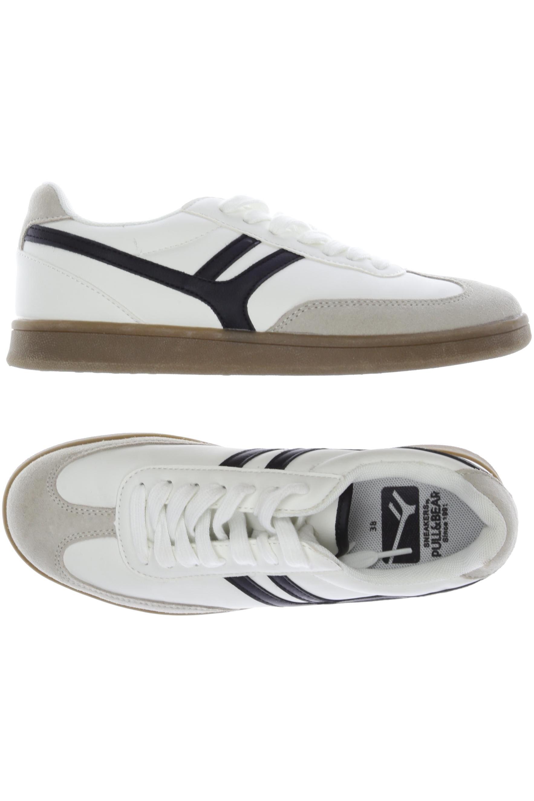 

Pull & Bear Damen Sneakers, weiß, Gr. 38